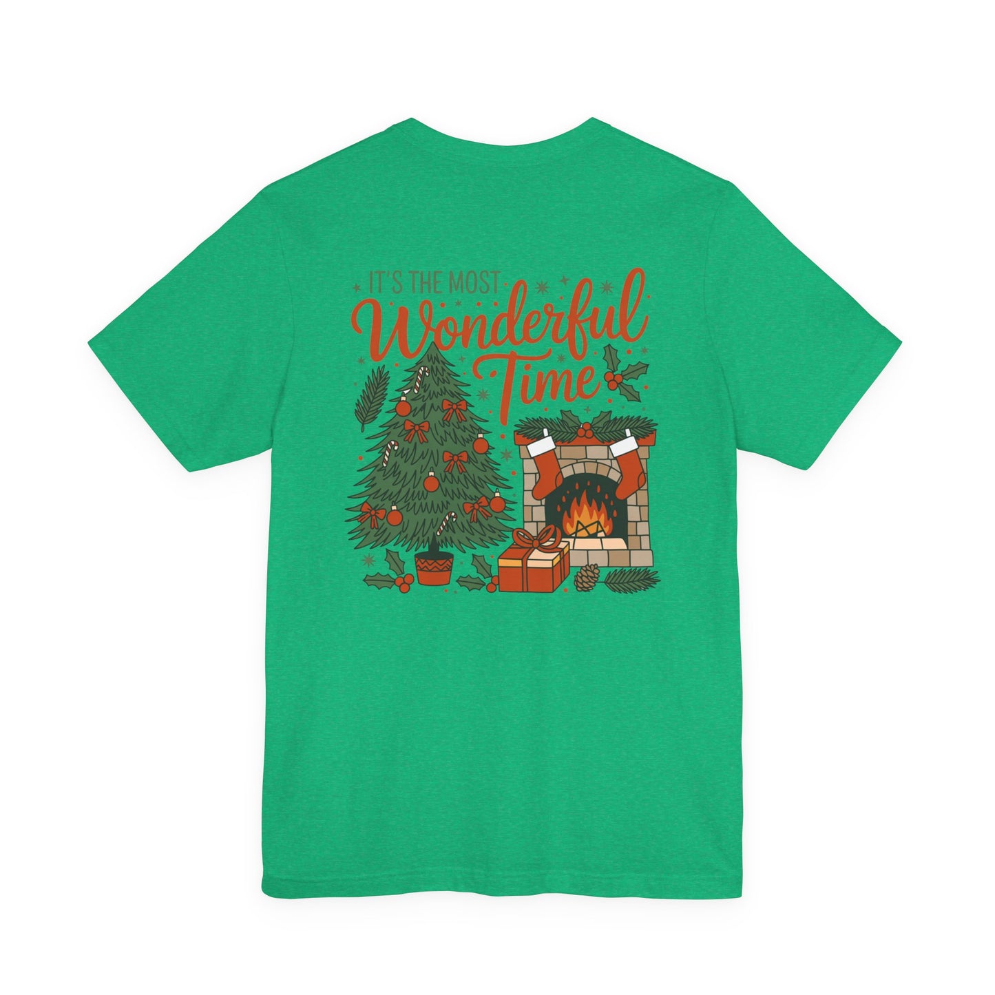 It’s The Most Wonderful Time Tee – Cozy Christmas Graphic Shirt