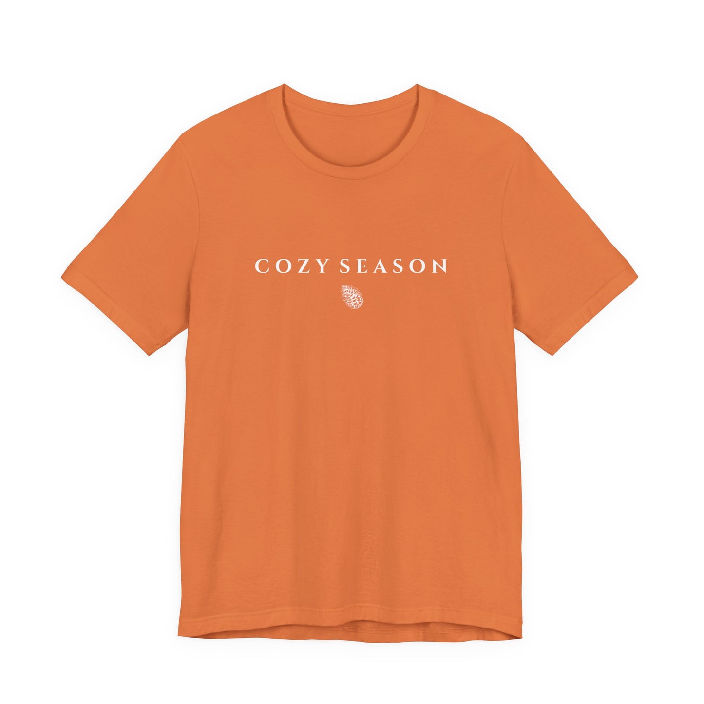 Cozy Season Unisex Tee, Relaxed Fit Shirt, Fall Apparel, Casual Gift for Her/Him