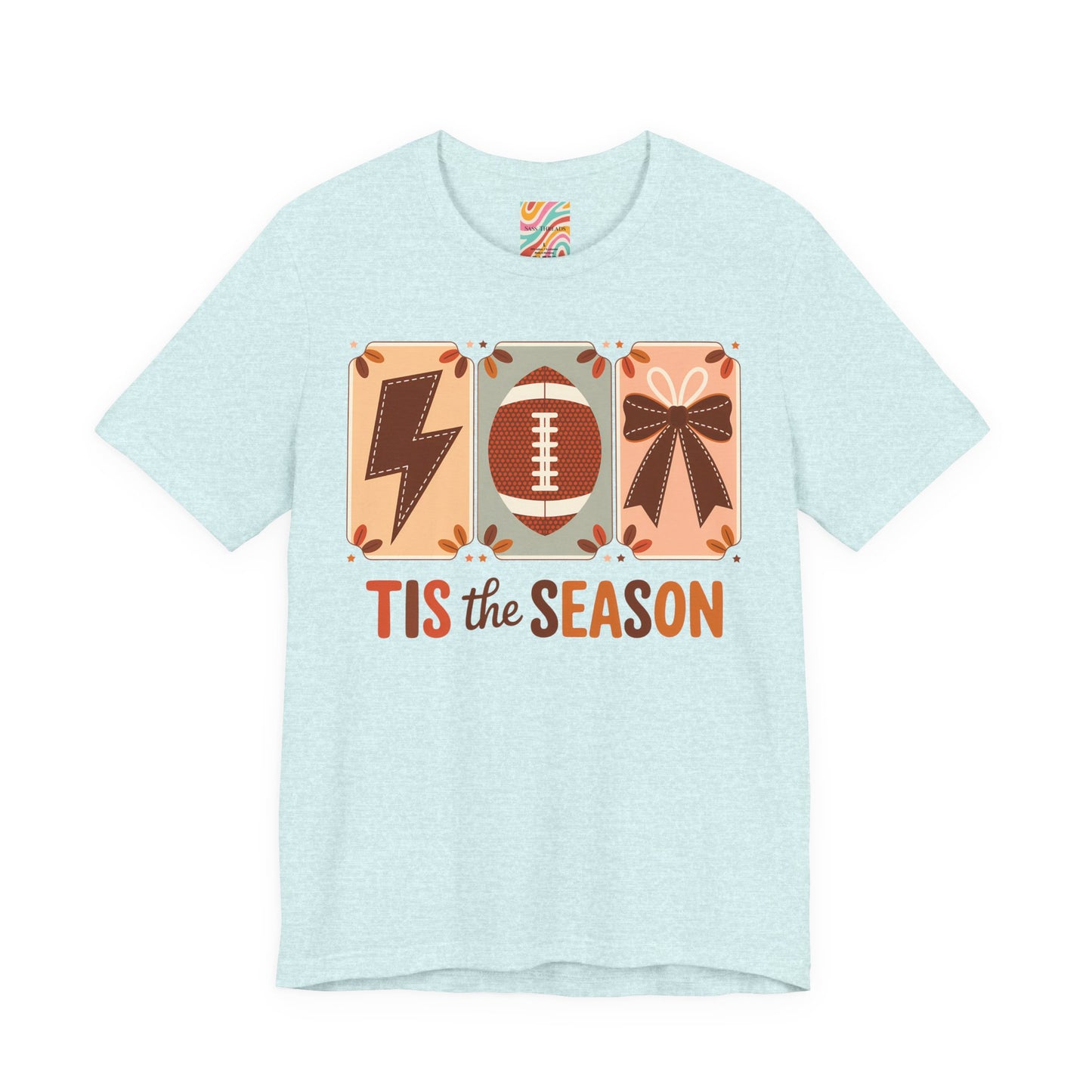 Festive Football T-Shirt | Unisex Jersey Tee for Game Day