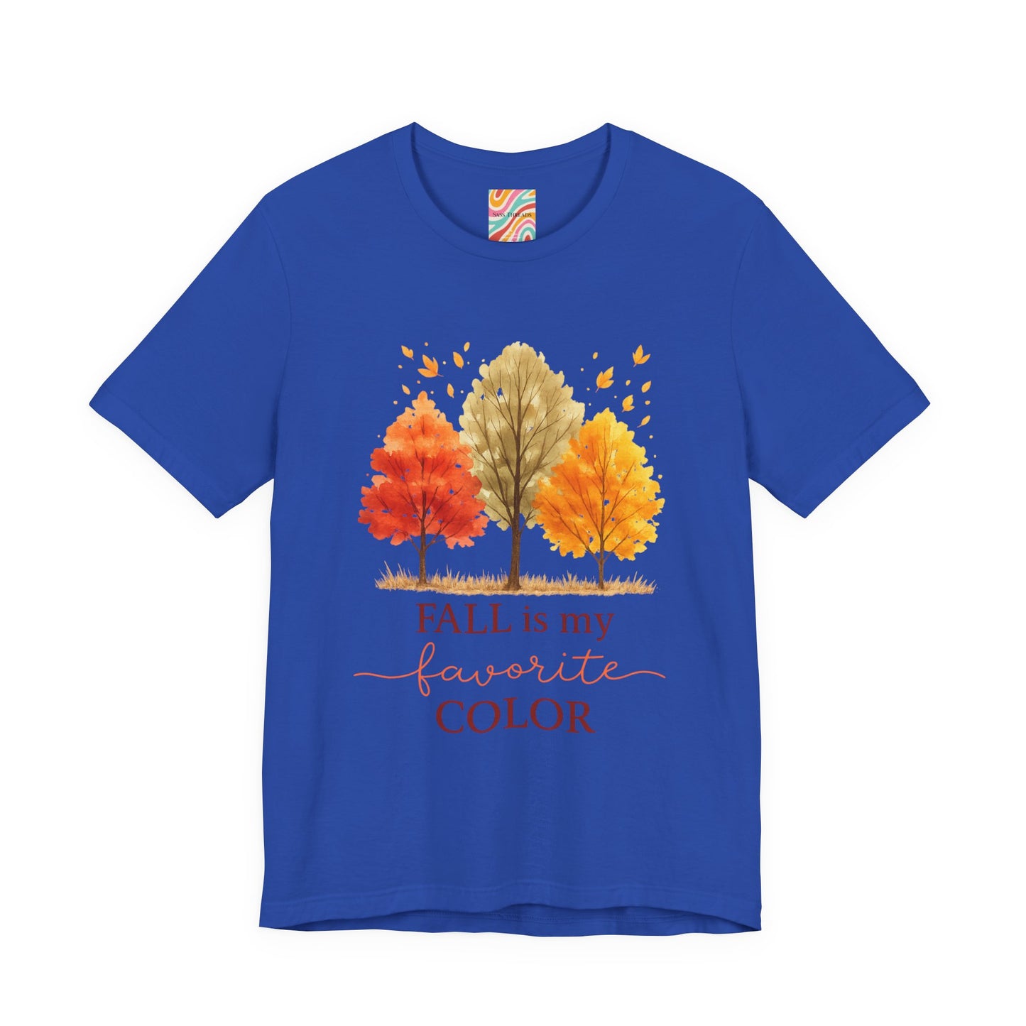 Fall is my favorite color Unisex Jersey Short Sleeve Tee