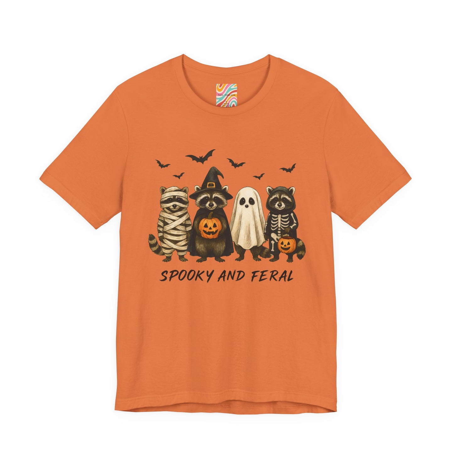 Spooky & Feral Halloween T shirt