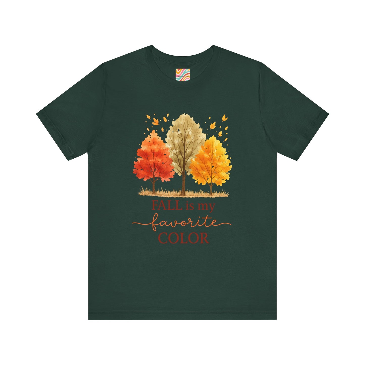 Fall is my favorite color Unisex Jersey Short Sleeve Tee