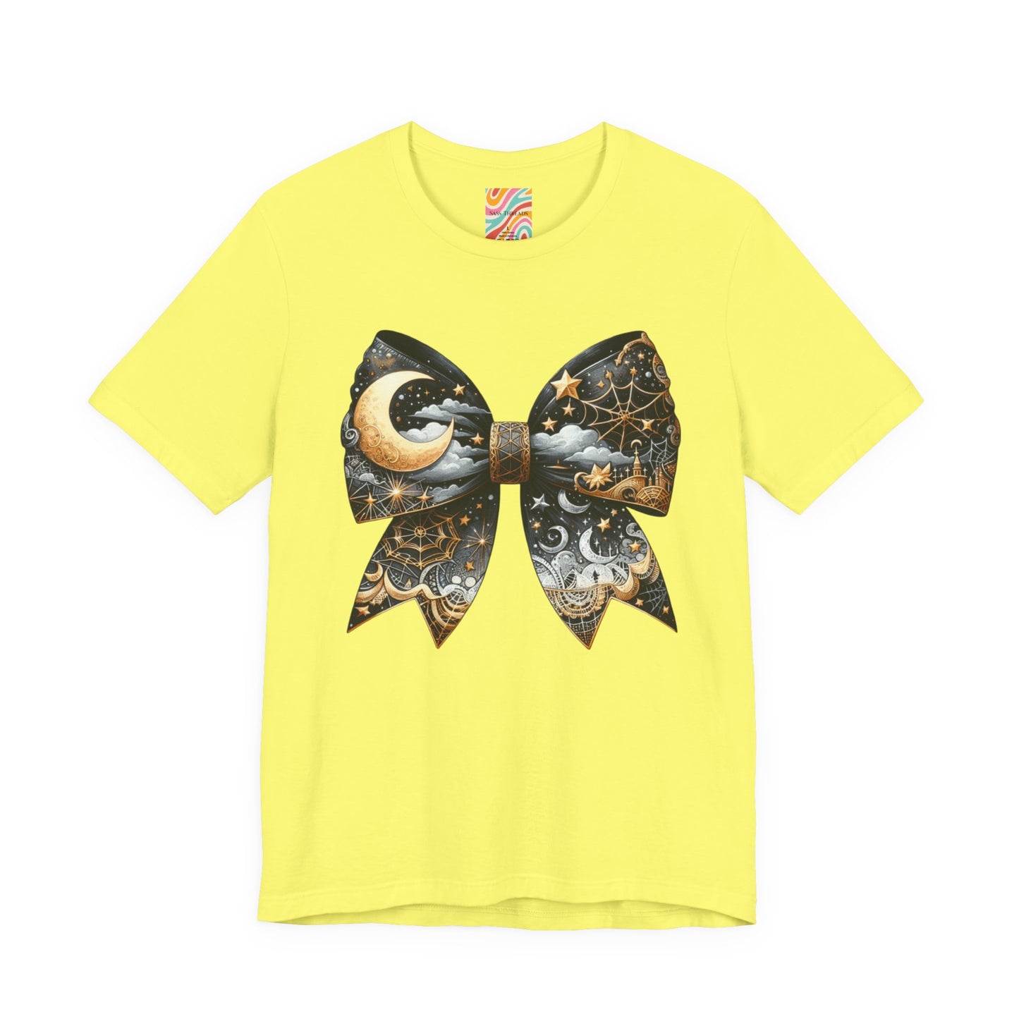 Celestial Halloween Bow T shirt