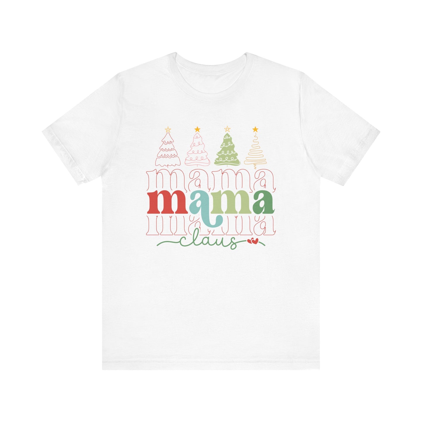 Mama Claus Christmas T-Shirt β Matching Family Holiday Tee π