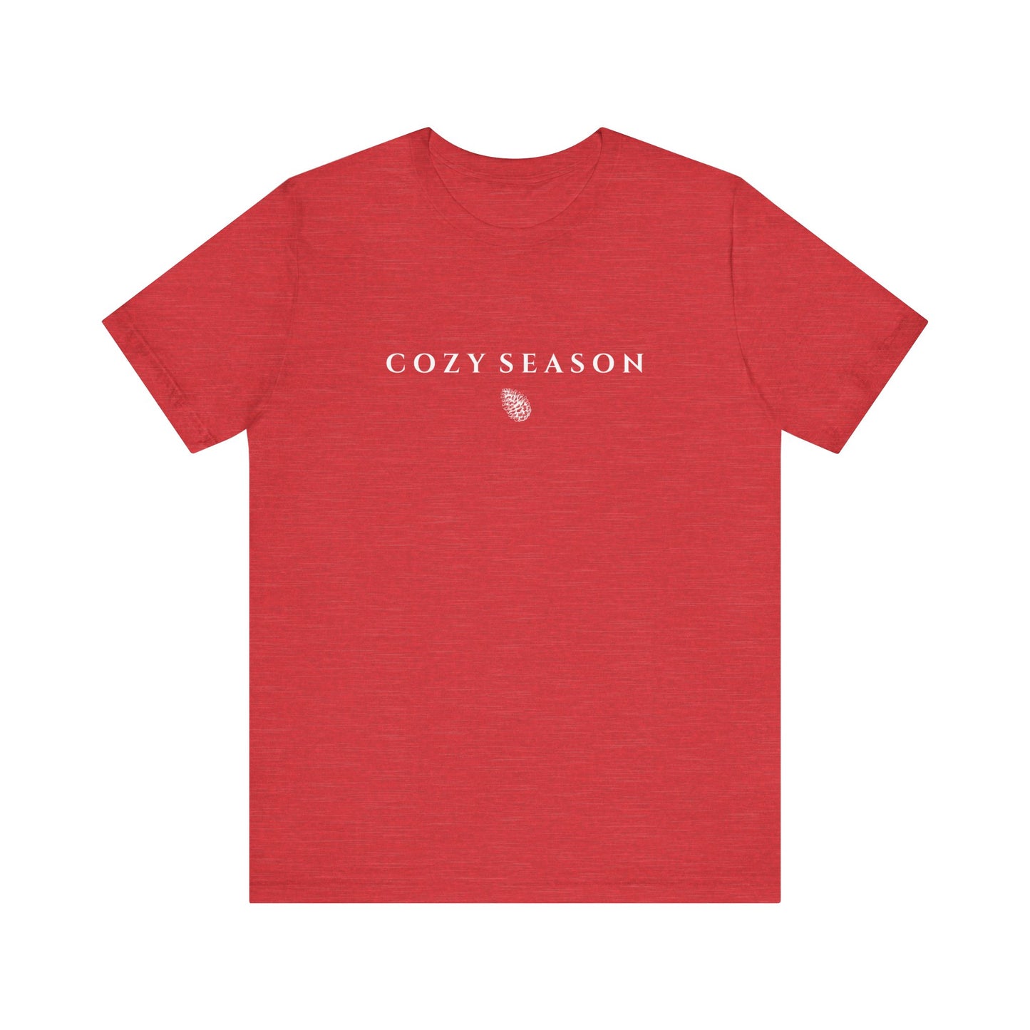 Cozy Season Unisex Tee, Relaxed Fit Shirt, Fall Apparel, Casual Gift for Her/Him