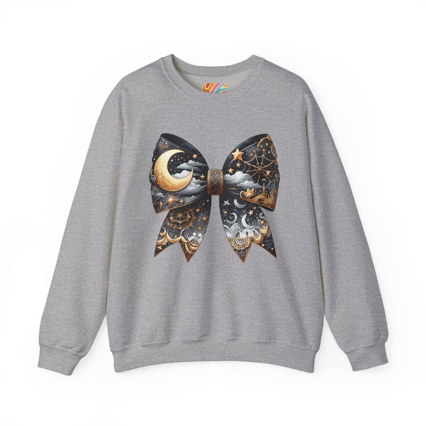 Celestial Halloween Bow Sweatshirt