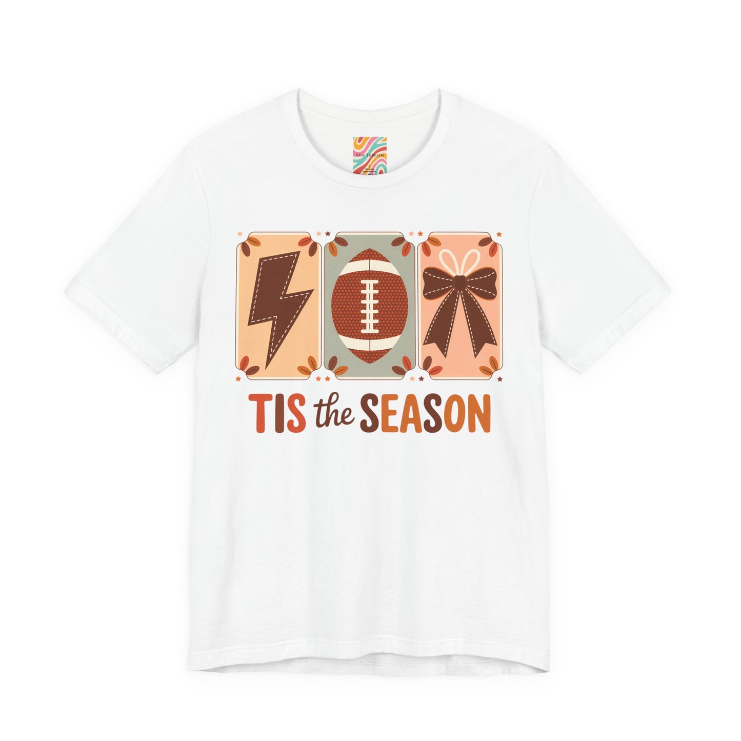 Festive Football T-Shirt | Unisex Jersey Tee for Game Day