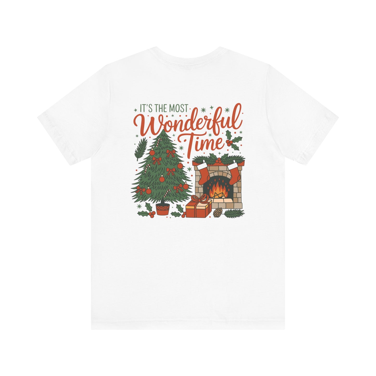 It’s The Most Wonderful Time Tee – Cozy Christmas Graphic Shirt