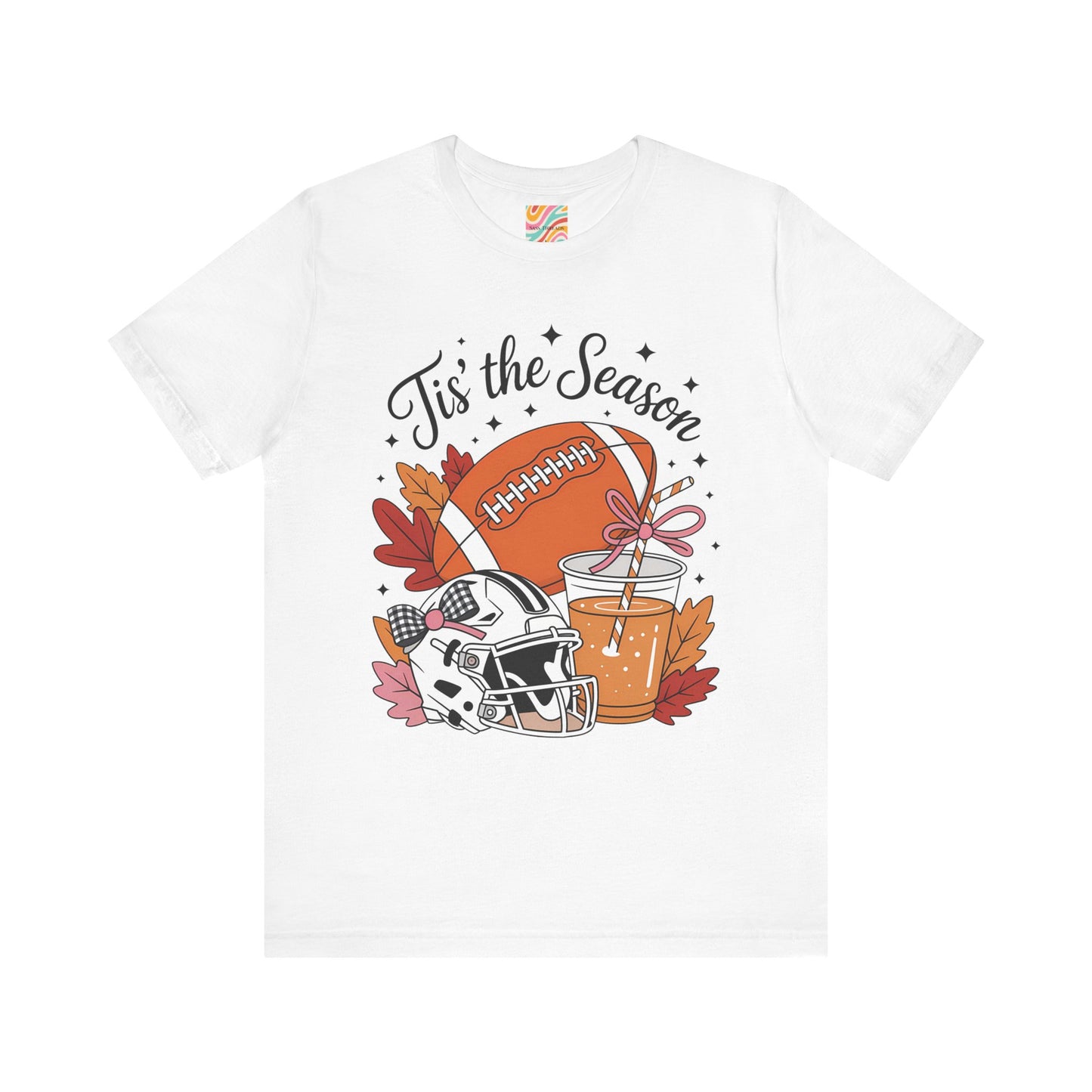 Football Season Tee, Unisex Jersey Short Sleeve Tee, Fall Shirt, Pumpkin Spice, Autumn Fashion, Game Day Apparel