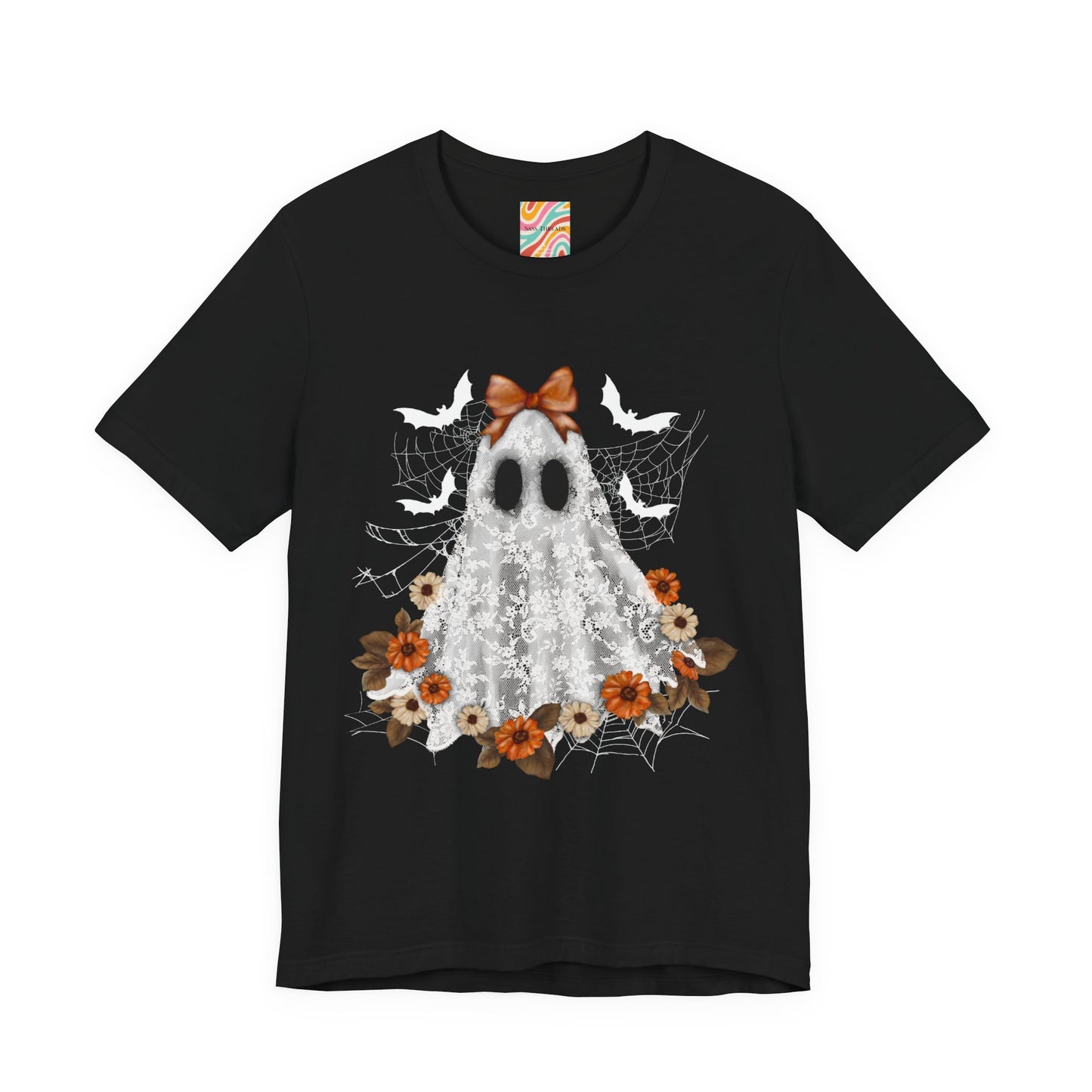 Cute Ghost Floral T-Shirt
