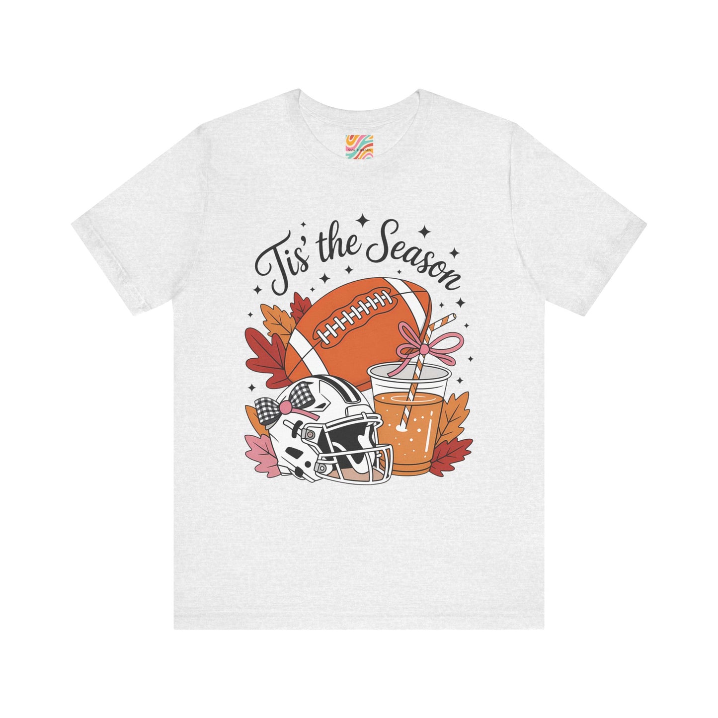 Football Season Tee, Unisex Jersey Short Sleeve Tee, Fall Shirt, Pumpkin Spice, Autumn Fashion, Game Day Apparel
