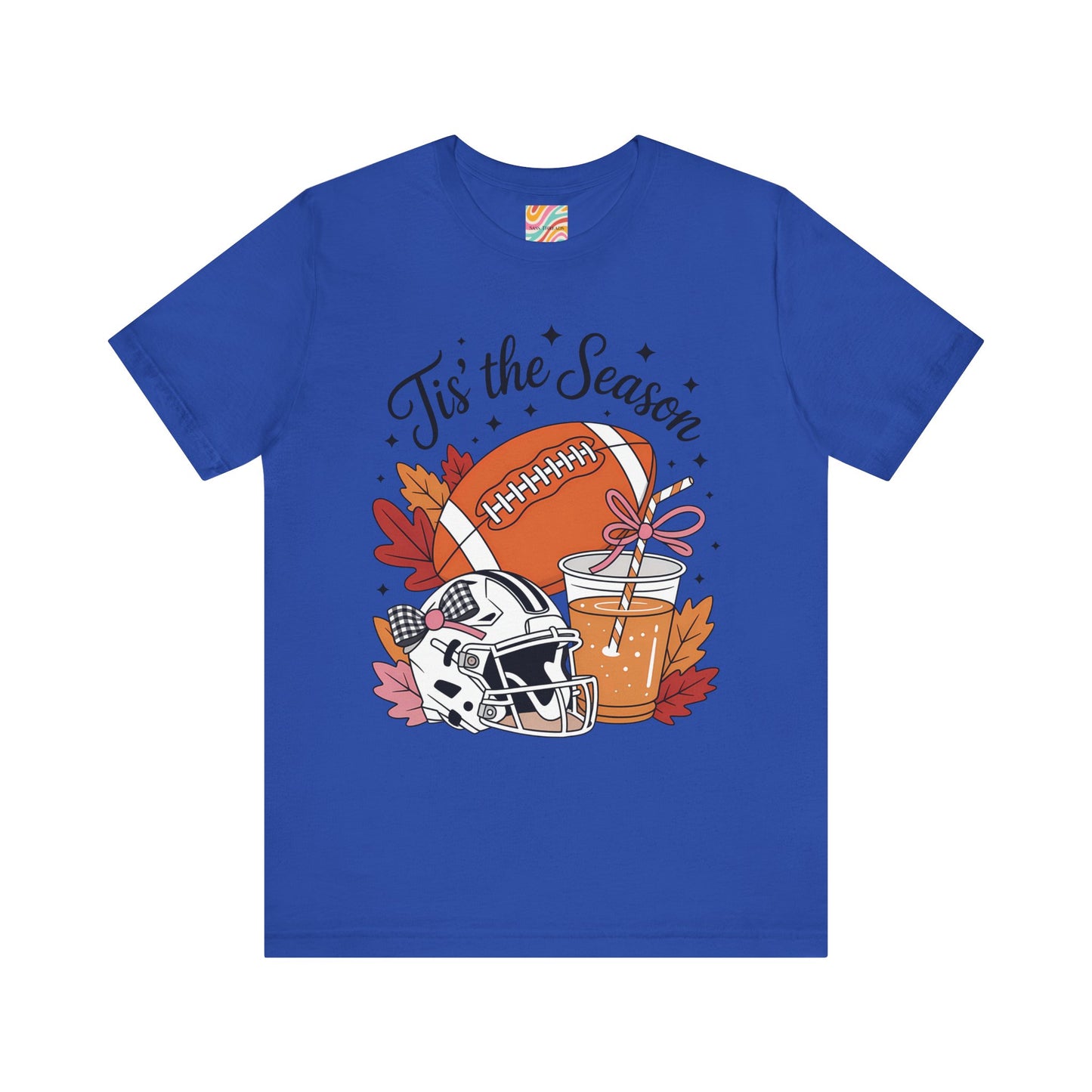 Football Season Tee, Unisex Jersey Short Sleeve Tee, Fall Shirt, Pumpkin Spice, Autumn Fashion, Game Day Apparel
