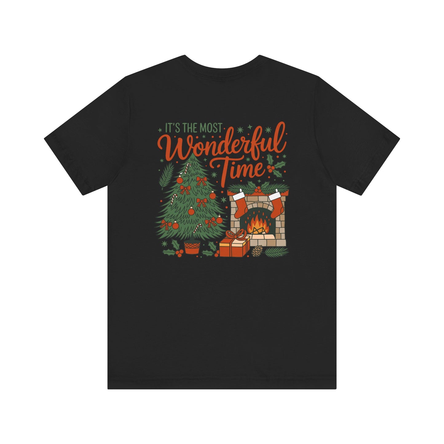 It’s The Most Wonderful Time Tee – Cozy Christmas Graphic Shirt