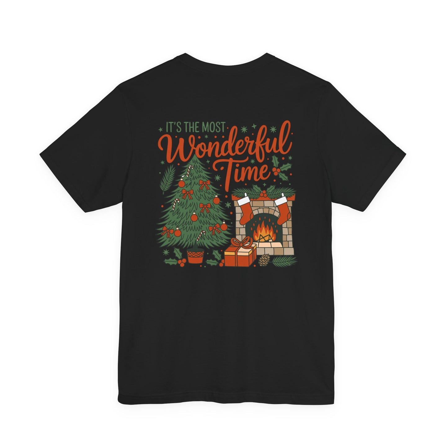 It’s The Most Wonderful Time Tee – Cozy Christmas Graphic Shirt