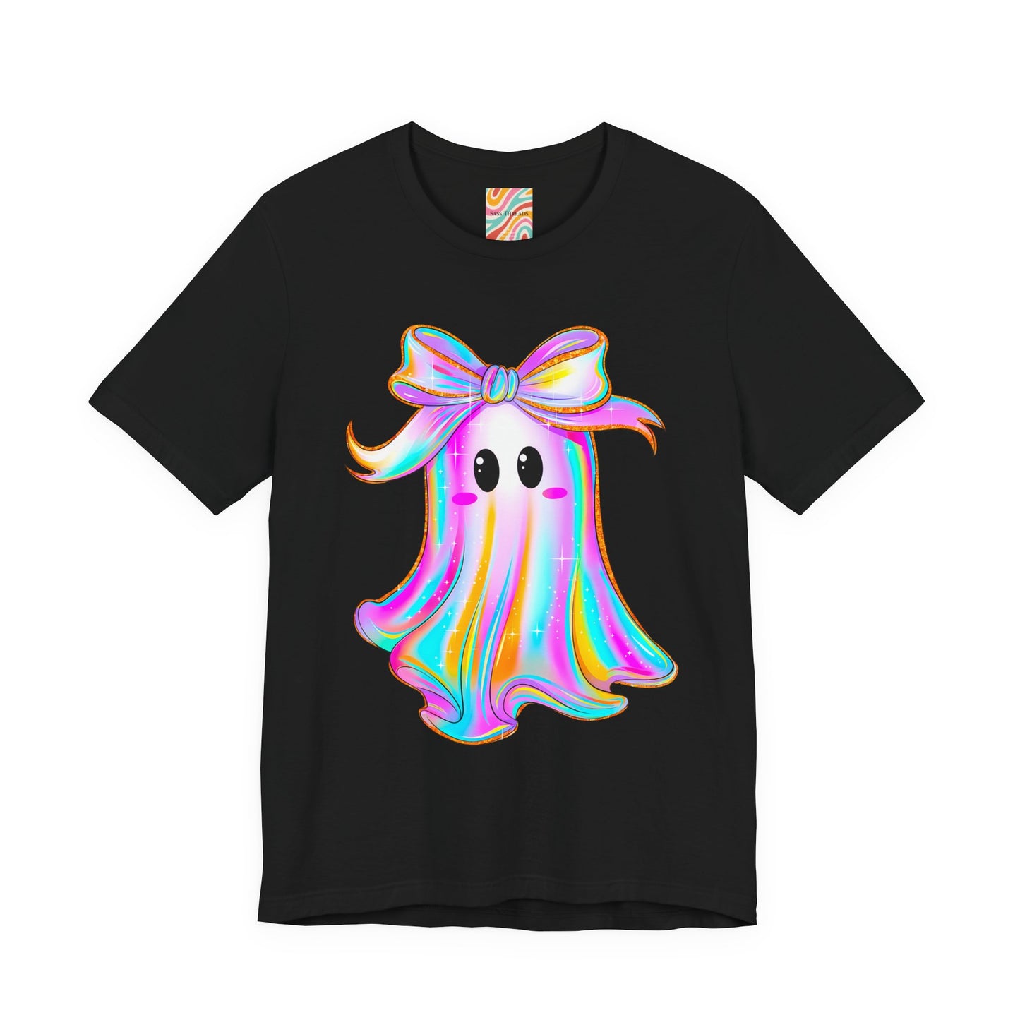 Rainbow Ghost T shirt