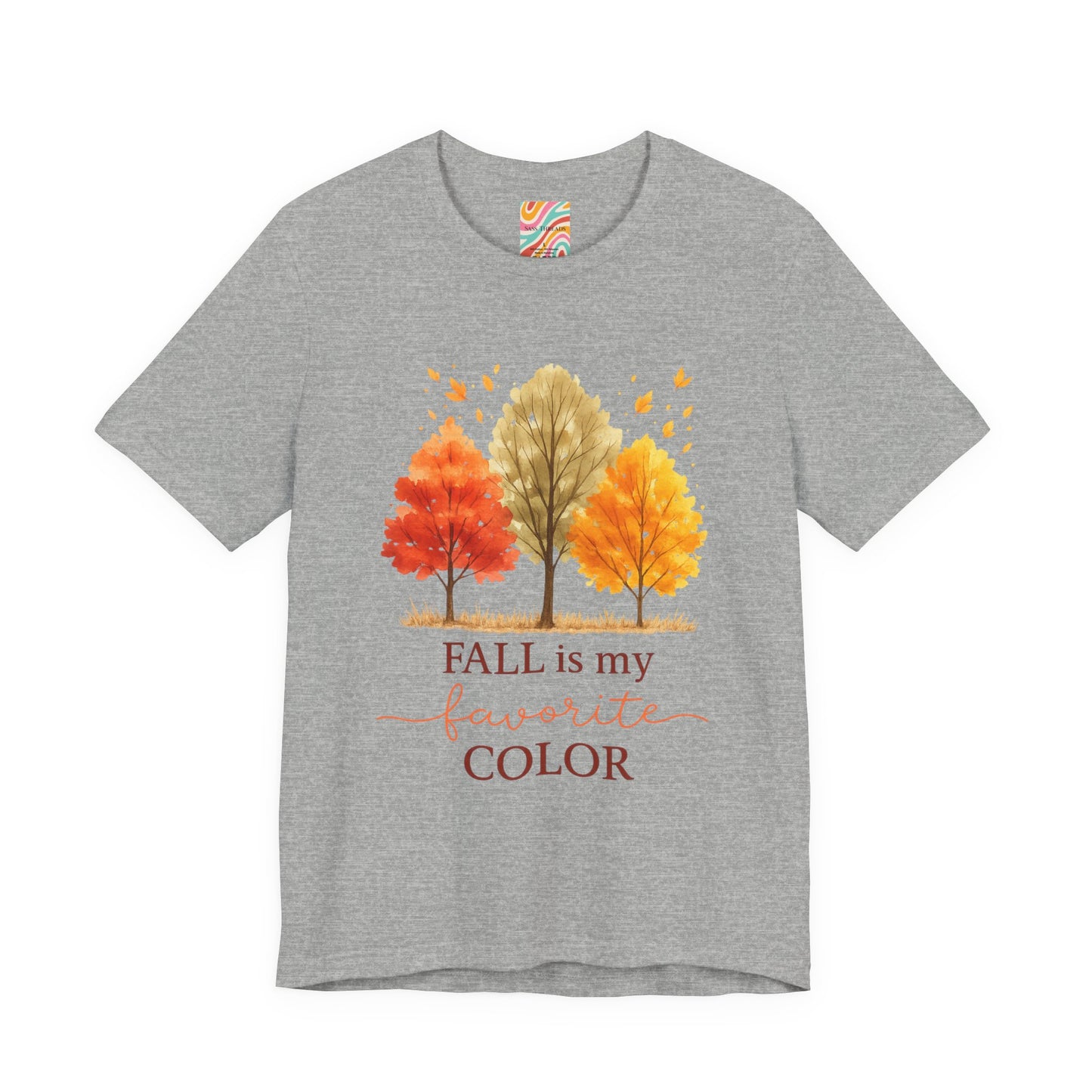 Fall is my favorite color Unisex Jersey Short Sleeve Tee