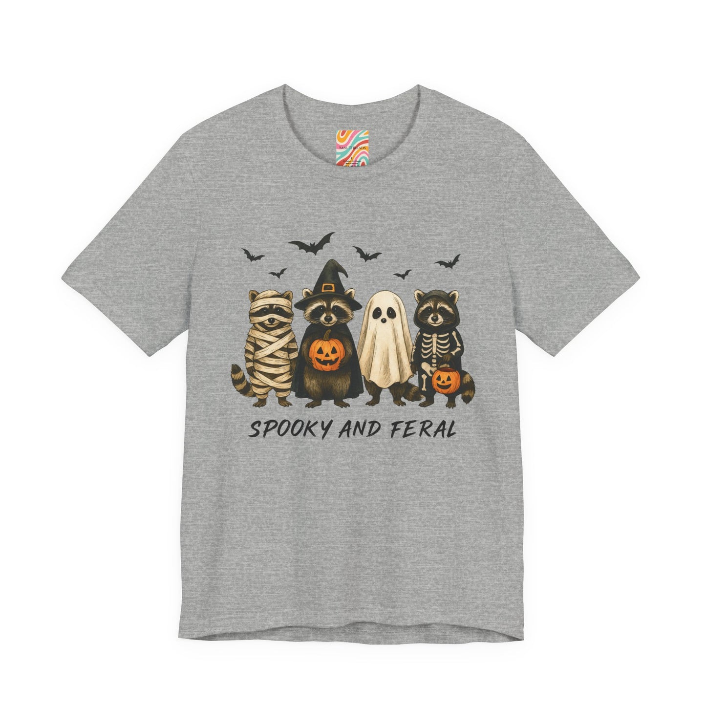 Spooky & Feral Halloween T shirt
