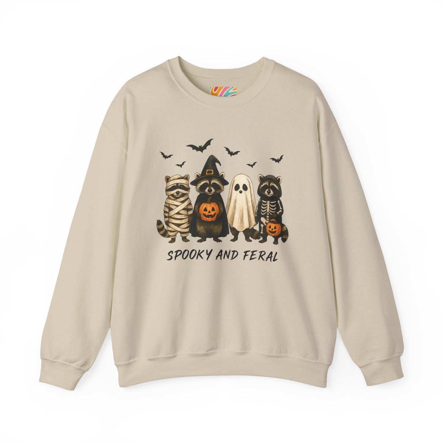 Spooky and Feral Halloween Sweatshirt