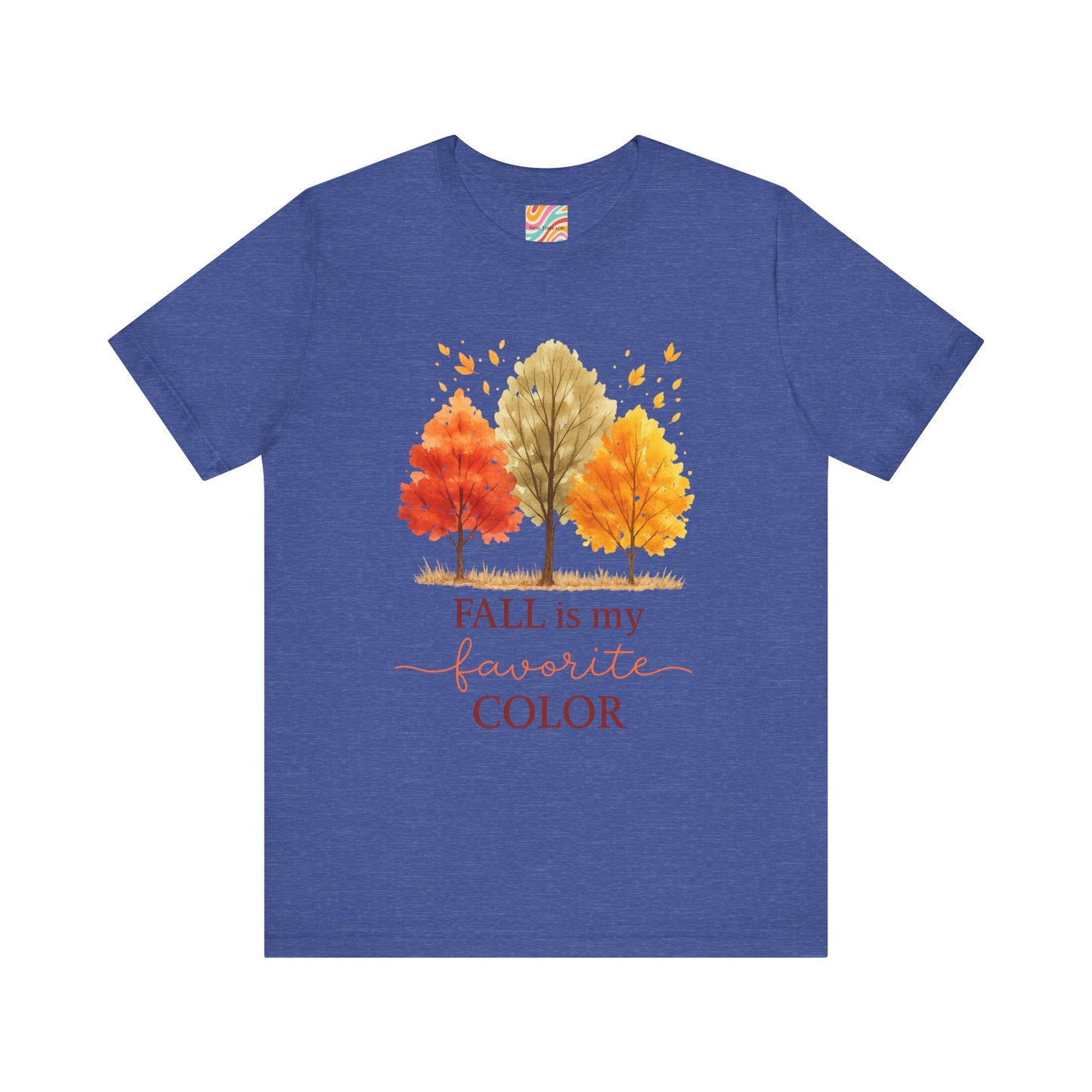 Fall is my favorite color Unisex Jersey Short Sleeve Tee