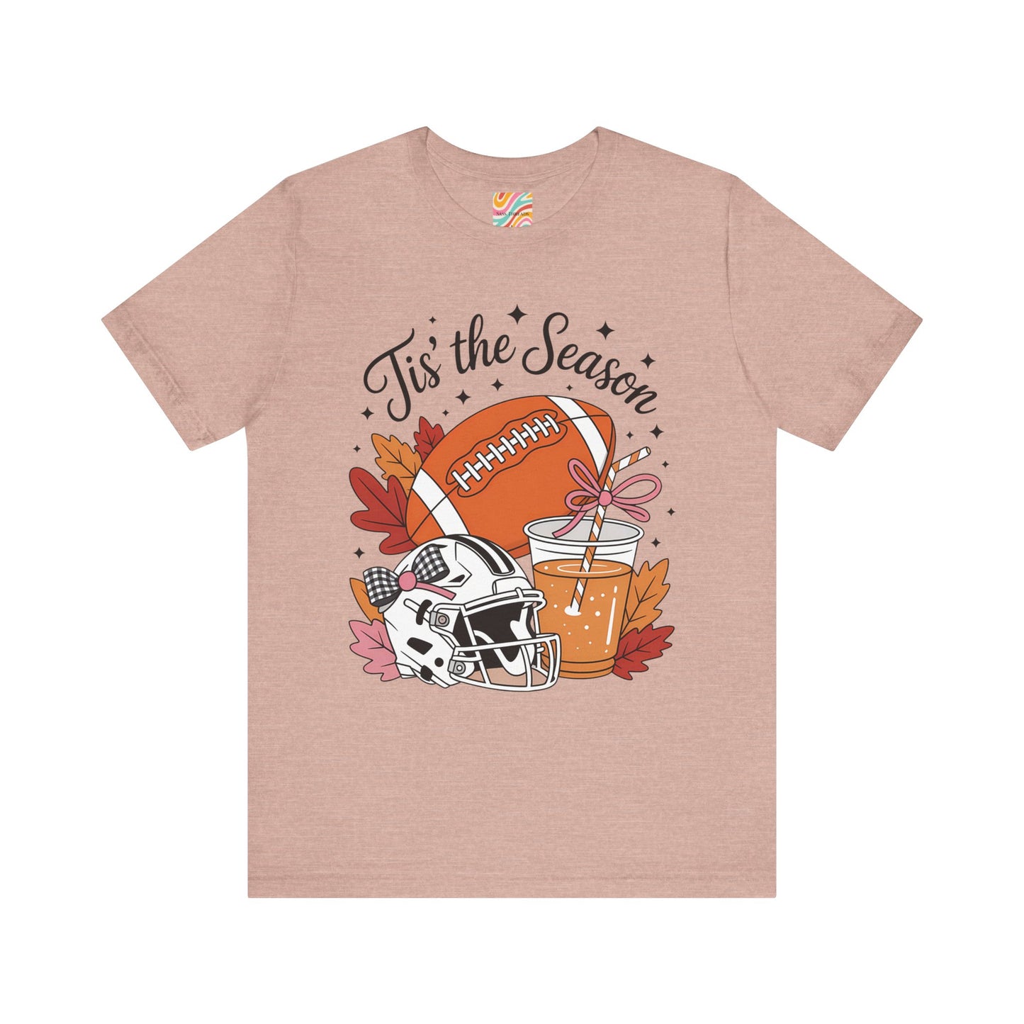Football Season Tee, Unisex Jersey Short Sleeve Tee, Fall Shirt, Pumpkin Spice, Autumn Fashion, Game Day Apparel