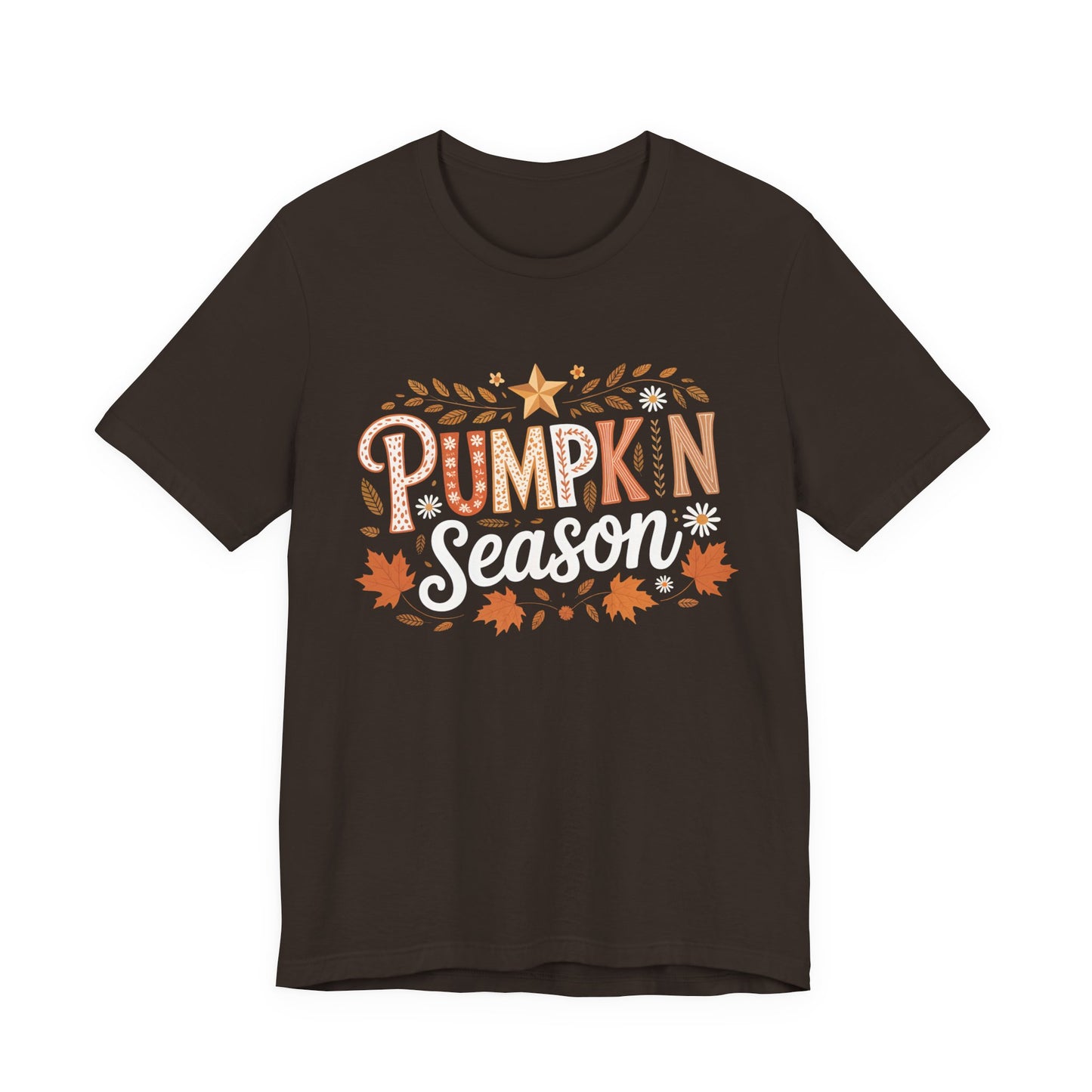 Fall Pumpkin Season Unisex Tee | Harvest Celebration Shirt, Autumn Vibes Shirt, Halloween Outfit, Thanksgiving Gift, Cozy Tee