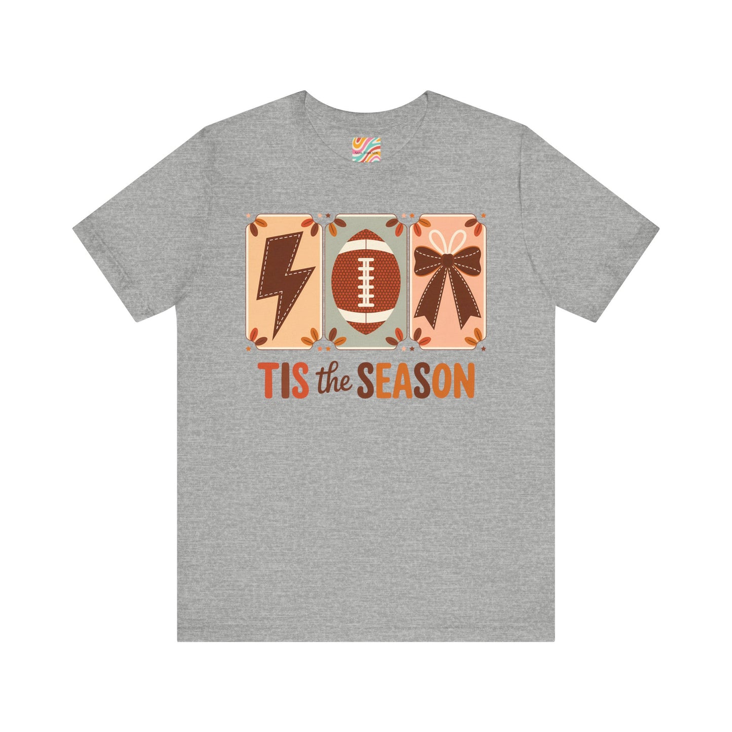 Festive Football T-Shirt | Unisex Jersey Tee for Game Day