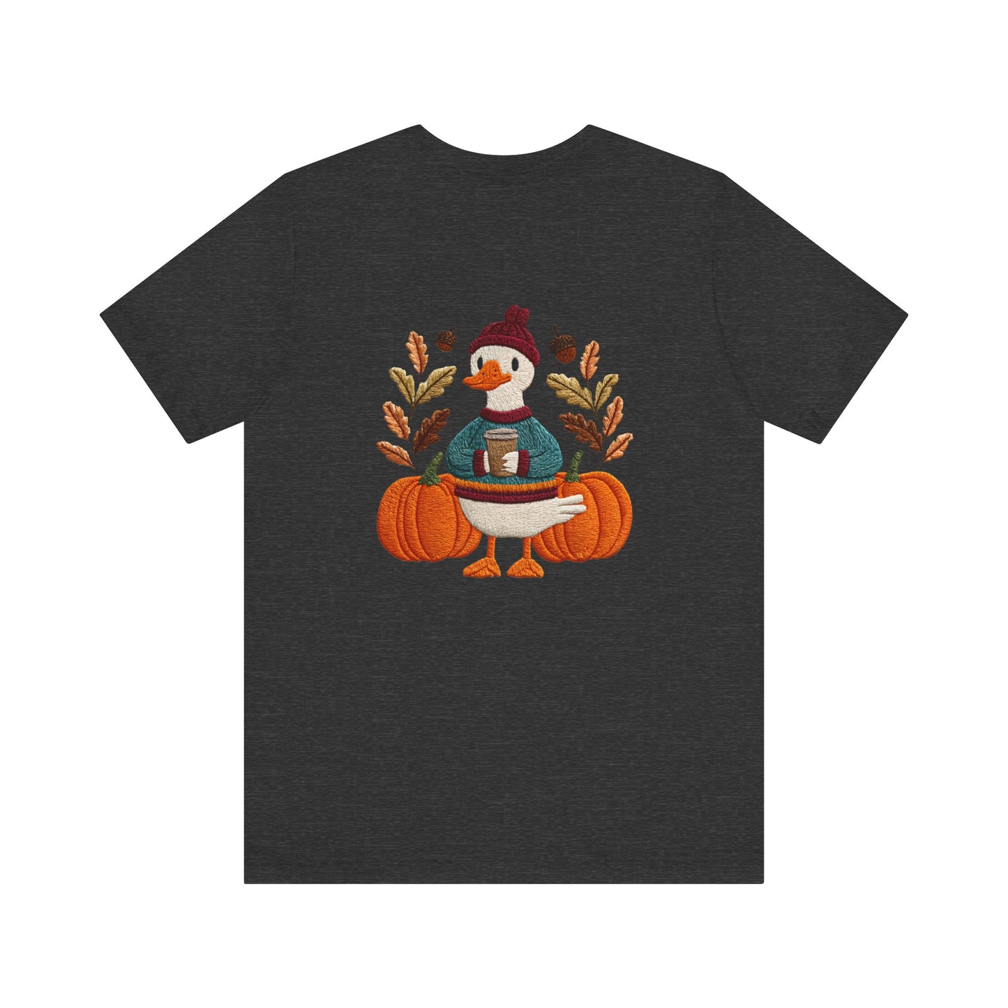 Autumn Goose Graphic Tee | Fall Sweatshirt, Cute Animal Shirt, Thanksgiving Gift, Cozy Apparel, Pumpkin Decor