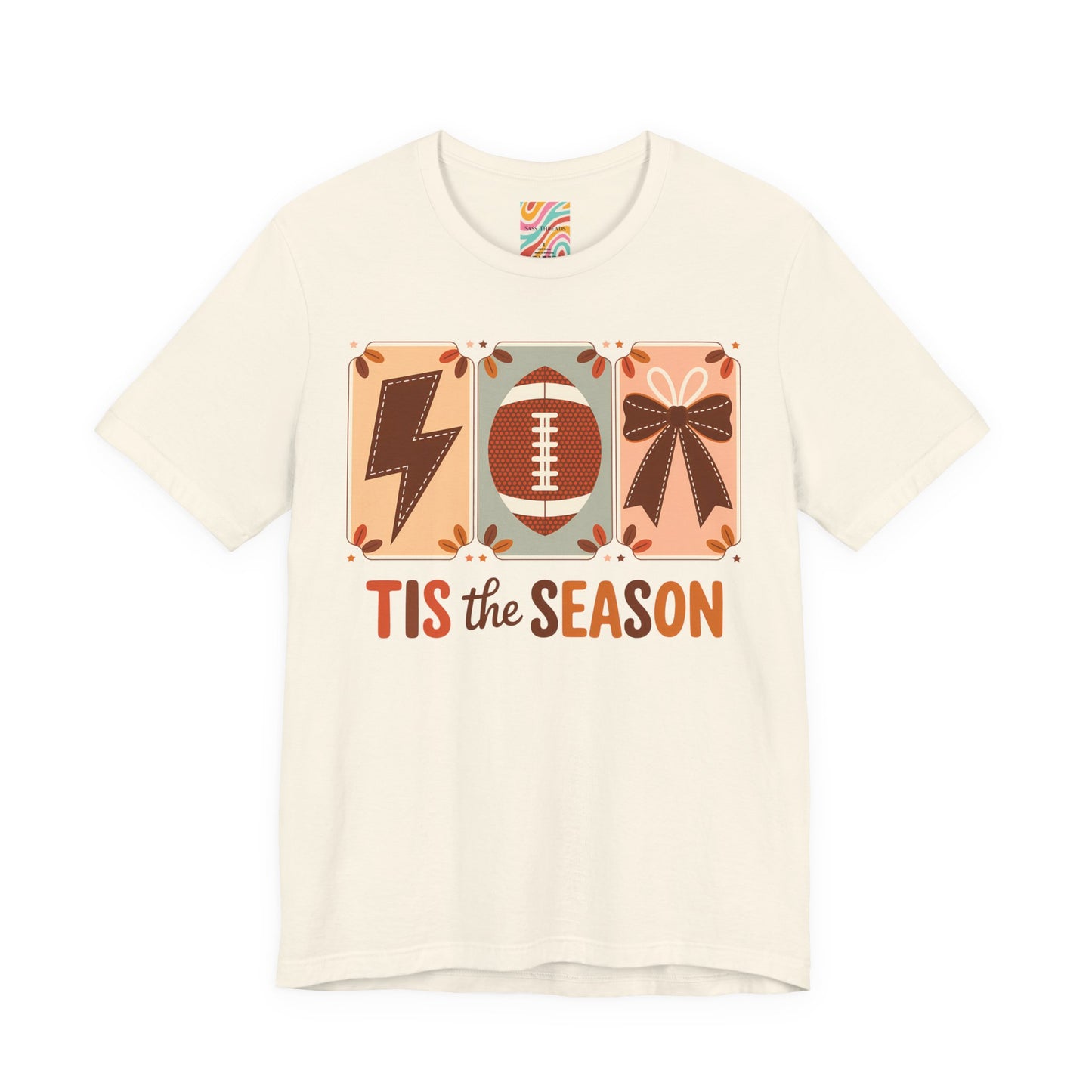 Festive Football T-Shirt | Unisex Jersey Tee for Game Day
