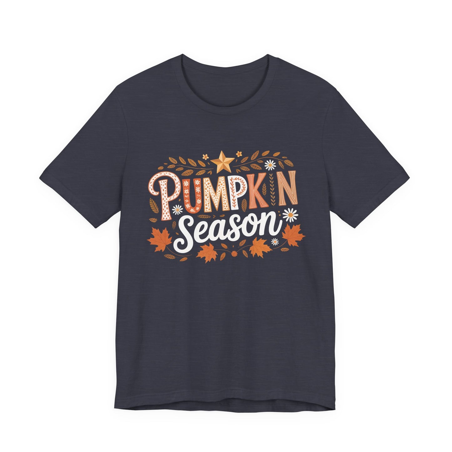 Fall Pumpkin Season Unisex Tee | Harvest Celebration Shirt, Autumn Vibes Shirt, Halloween Outfit, Thanksgiving Gift, Cozy Tee