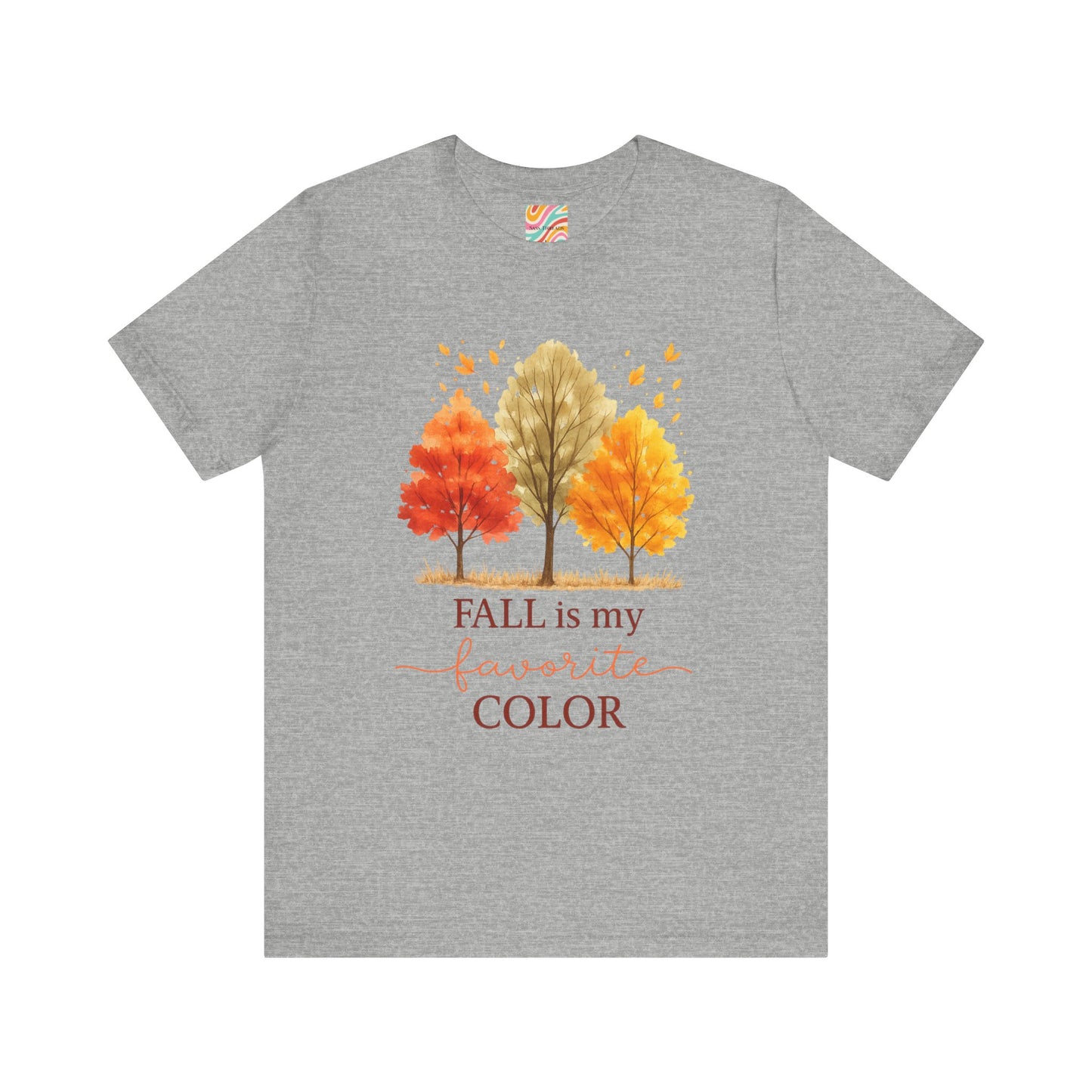 Fall is my favorite color Unisex Jersey Short Sleeve Tee