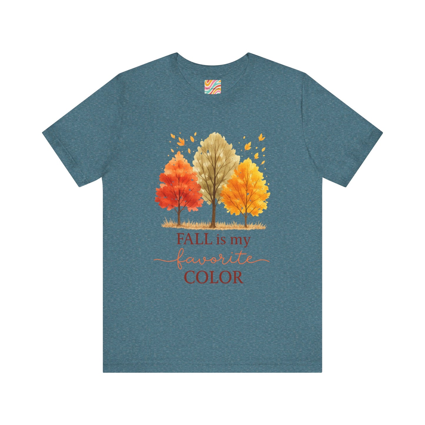 Fall is my favorite color Unisex Jersey Short Sleeve Tee