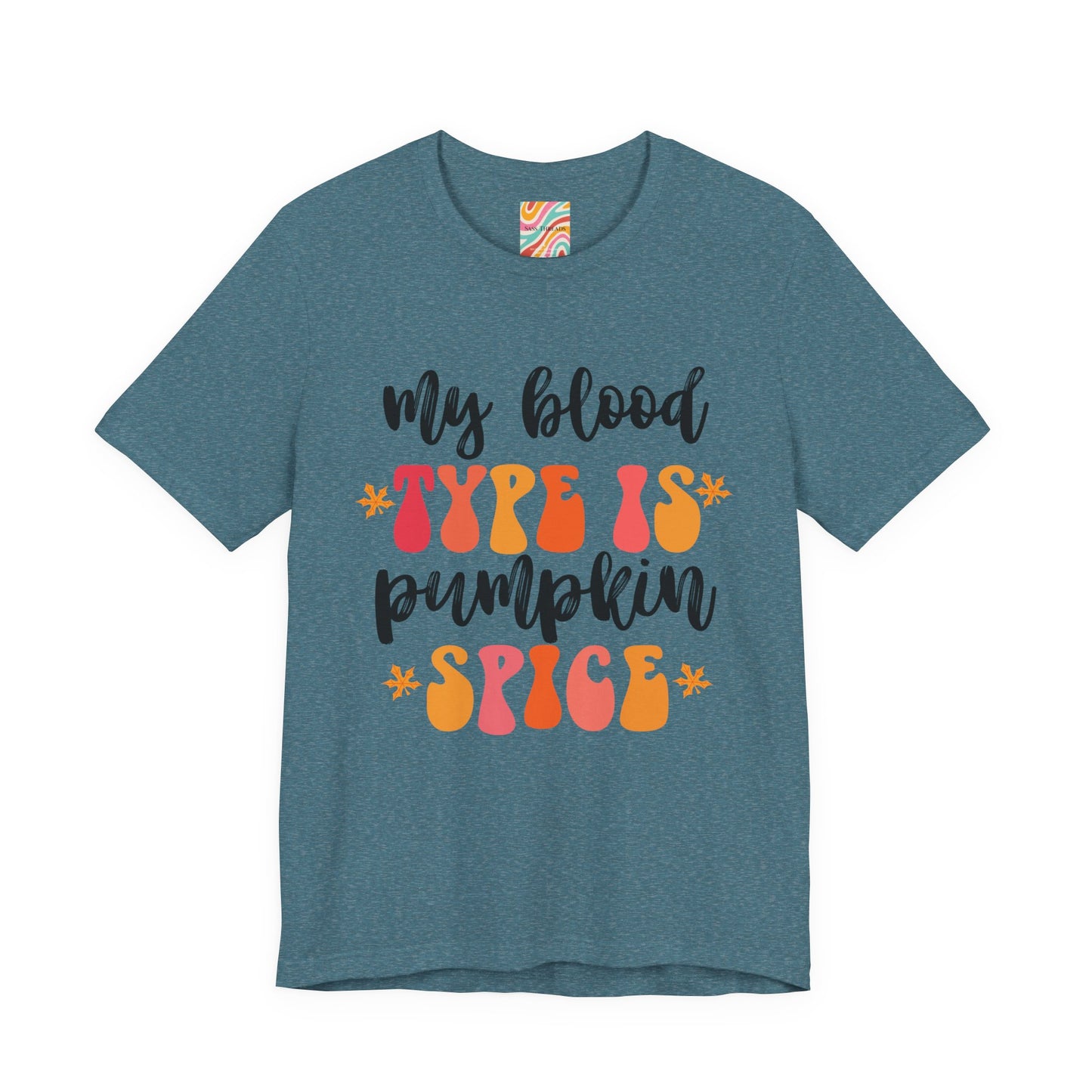 Pumpkin Spice Tee, Fun Fall T-Shirt, Unisex Jersey Short Sleeve Tee, Halloween Apparel