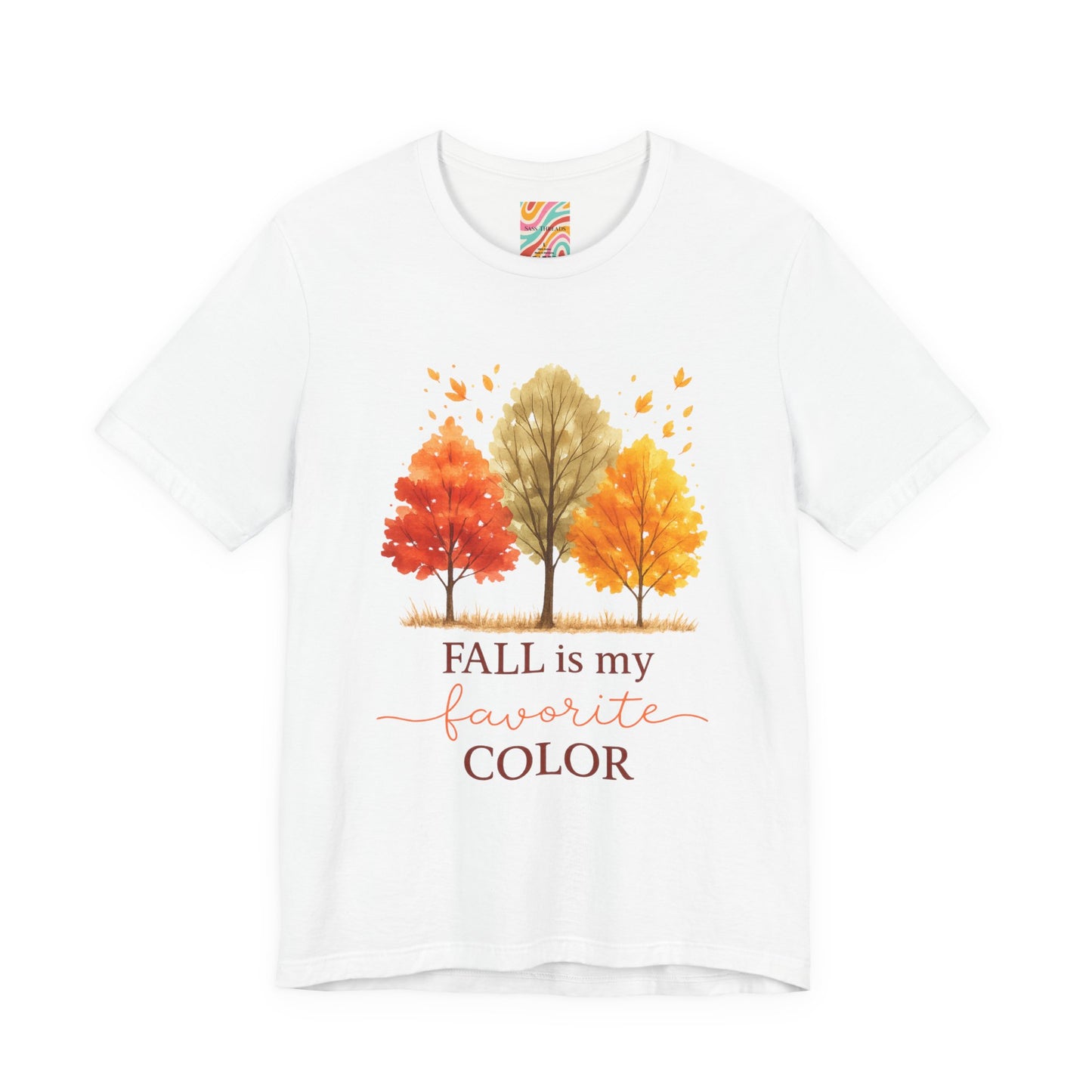 Fall is my favorite color Unisex Jersey Short Sleeve Tee