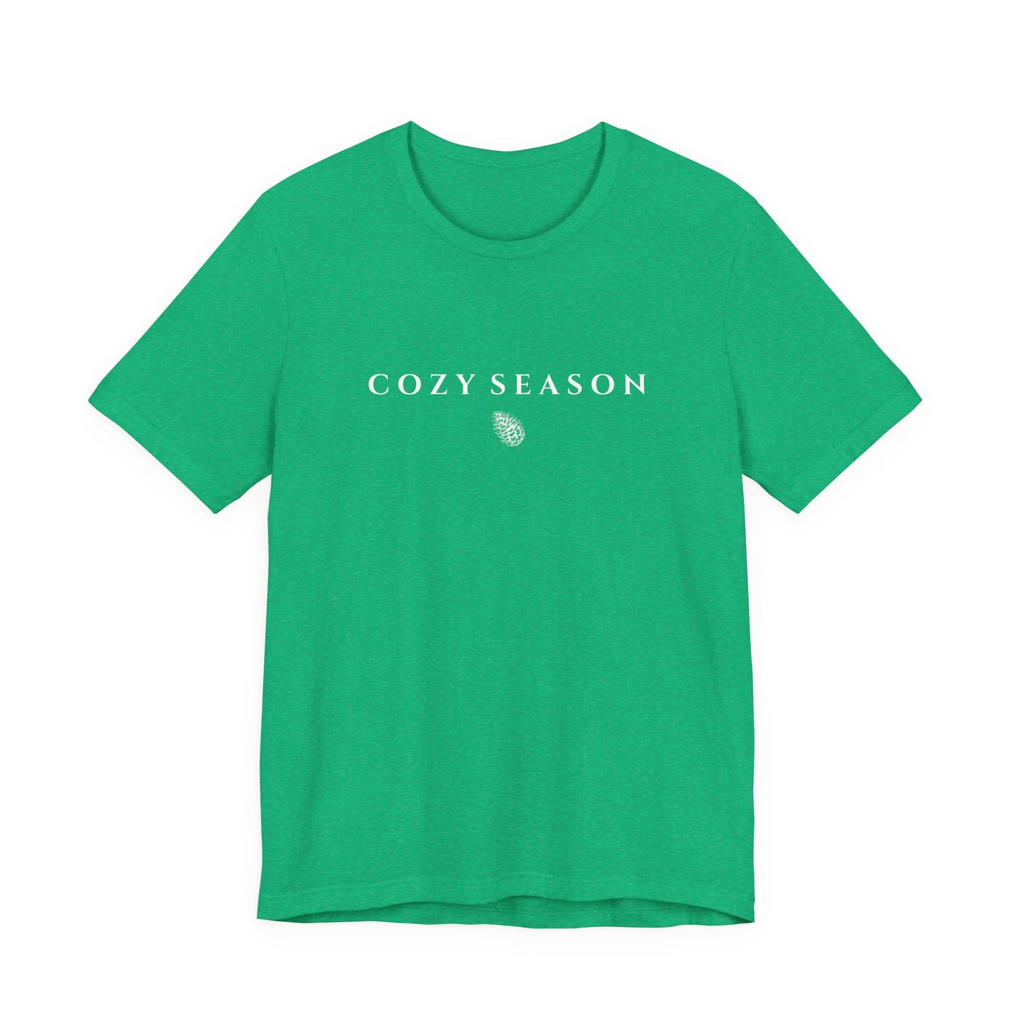Cozy Season Unisex Tee, Relaxed Fit Shirt, Fall Apparel, Casual Gift for Her/Him