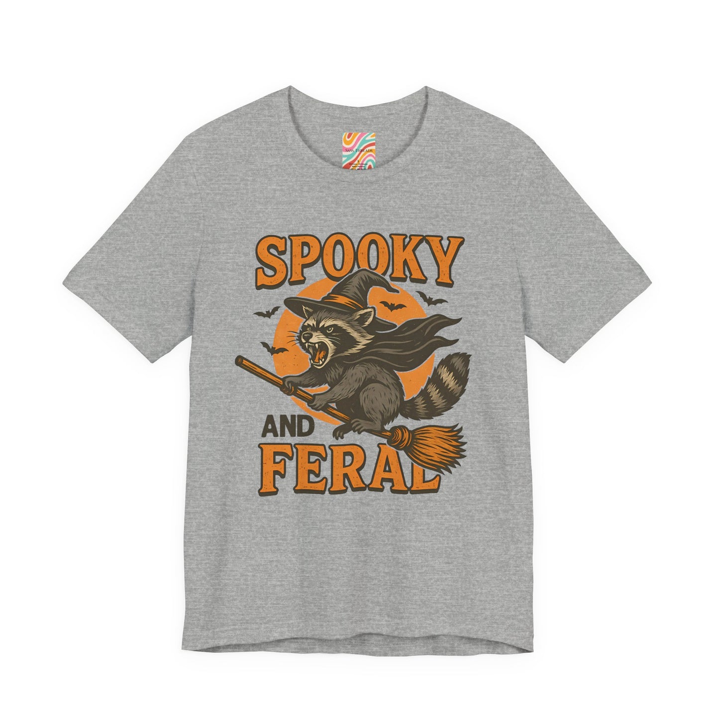 Spooky and Feral Racoon T shirt
