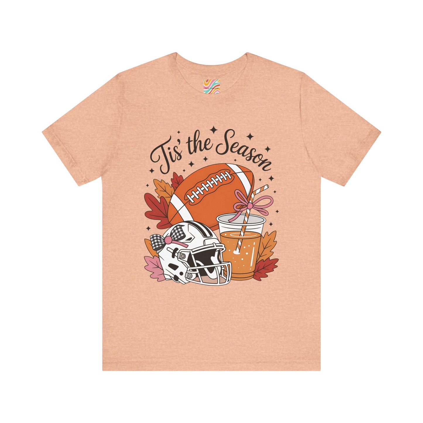 Football Season Tee, Unisex Jersey Short Sleeve Tee, Fall Shirt, Pumpkin Spice, Autumn Fashion, Game Day Apparel