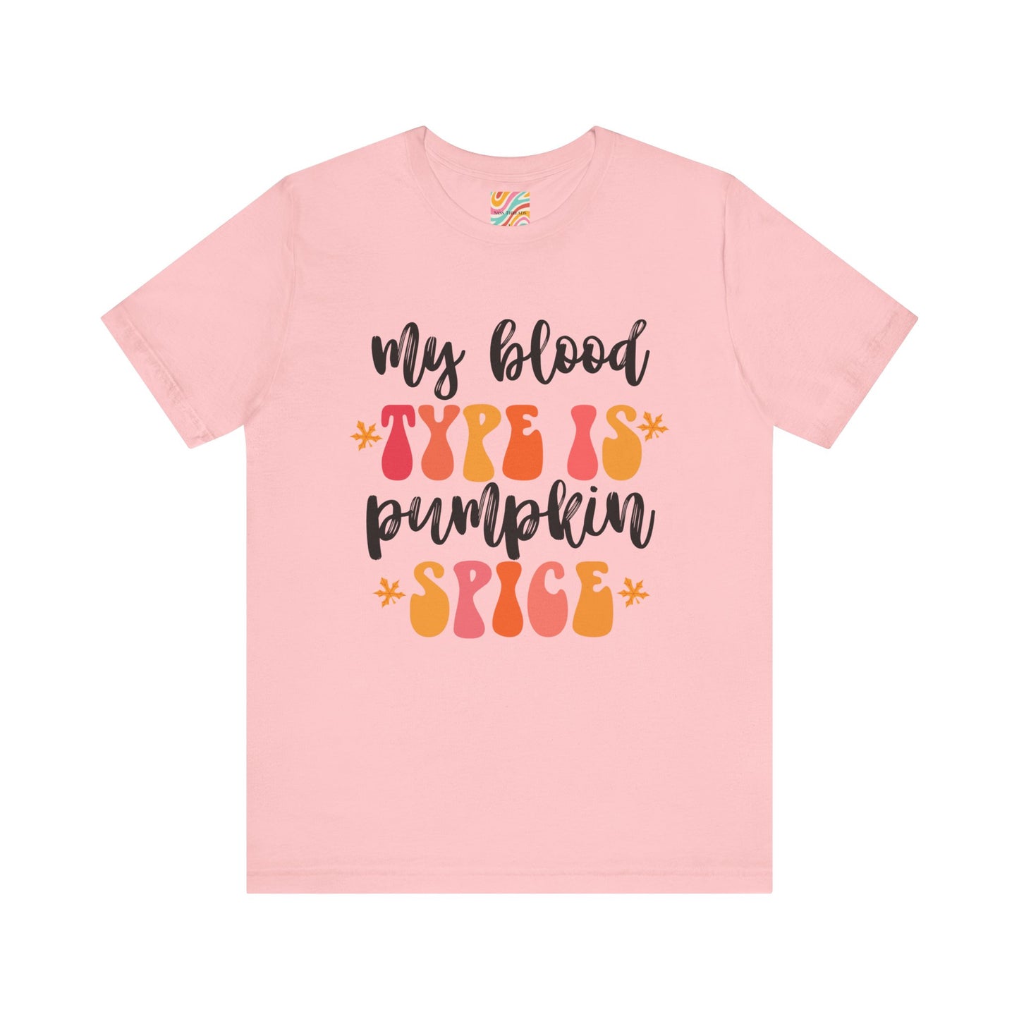 Pumpkin Spice Tee, Fun Fall T-Shirt, Unisex Jersey Short Sleeve Tee, Halloween Apparel
