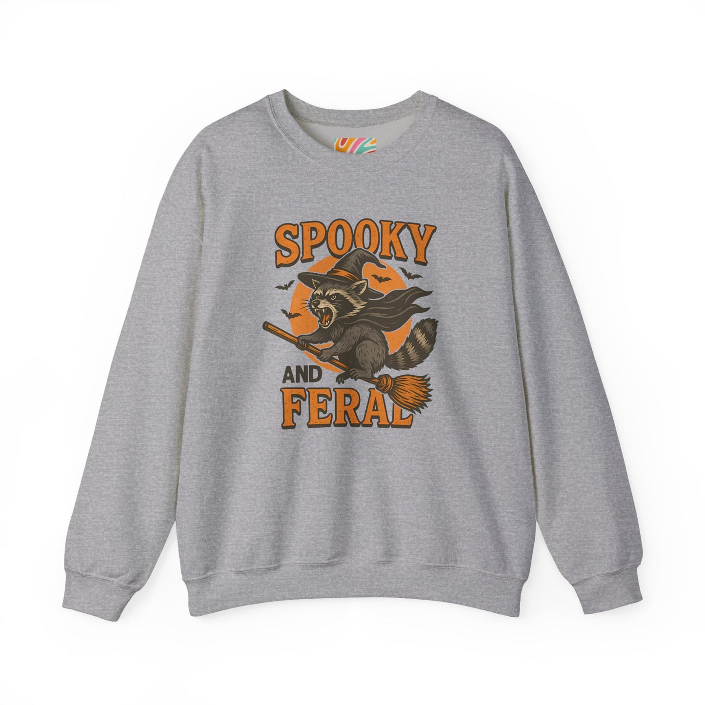 Spooky and Feral Racoon Sweatshirt