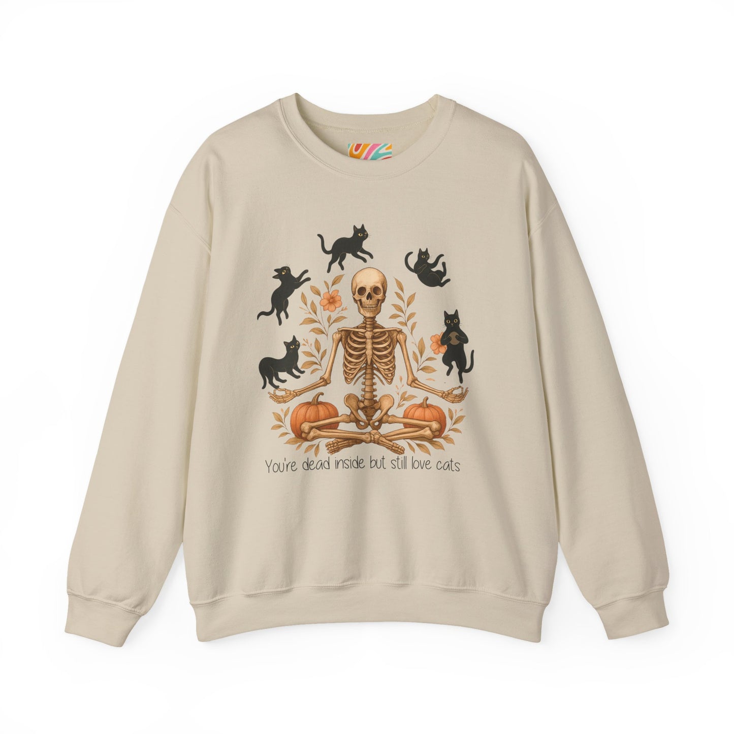 Skeleton & Cats Sweatshirt