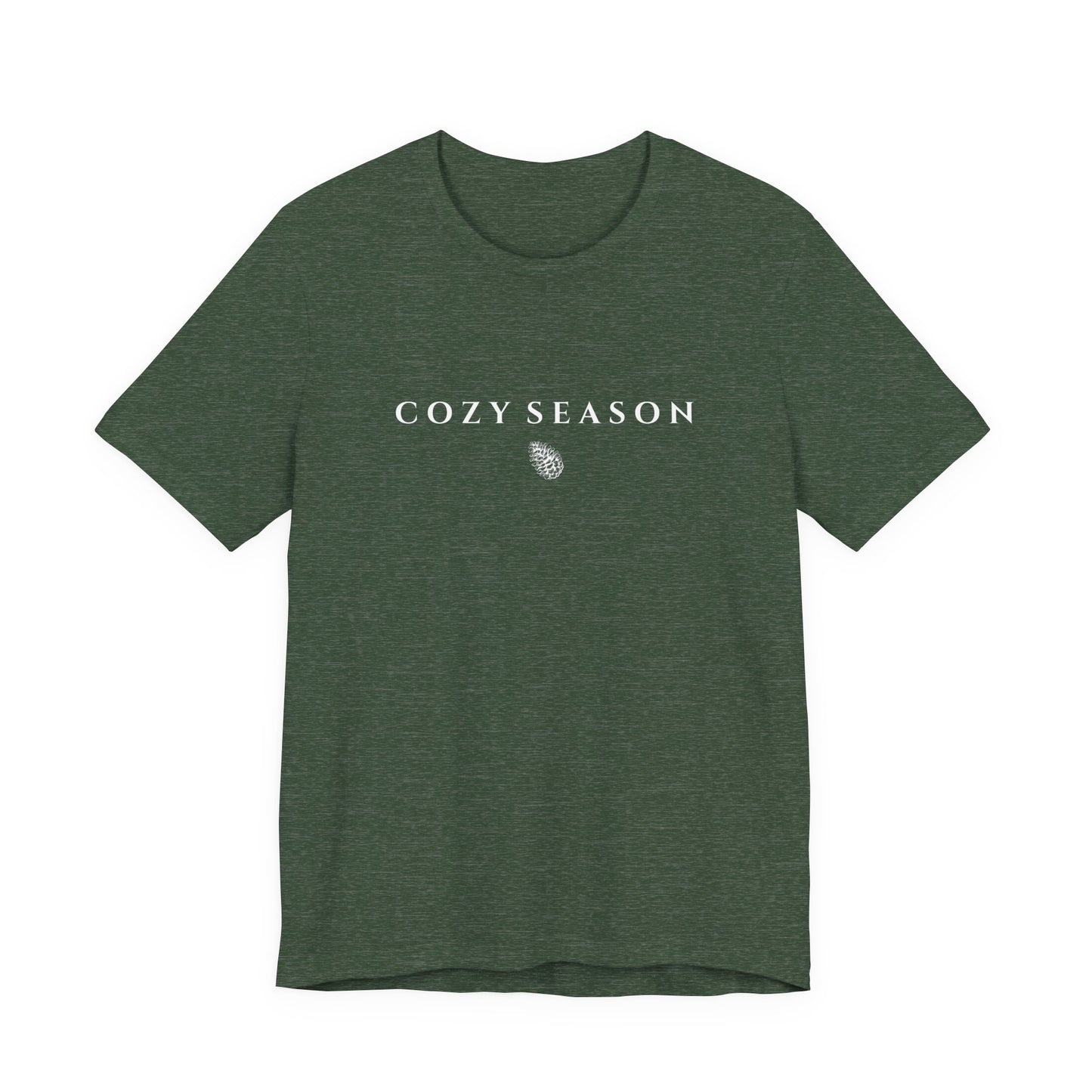 Cozy Season Unisex Tee, Relaxed Fit Shirt, Fall Apparel, Casual Gift for Her/Him