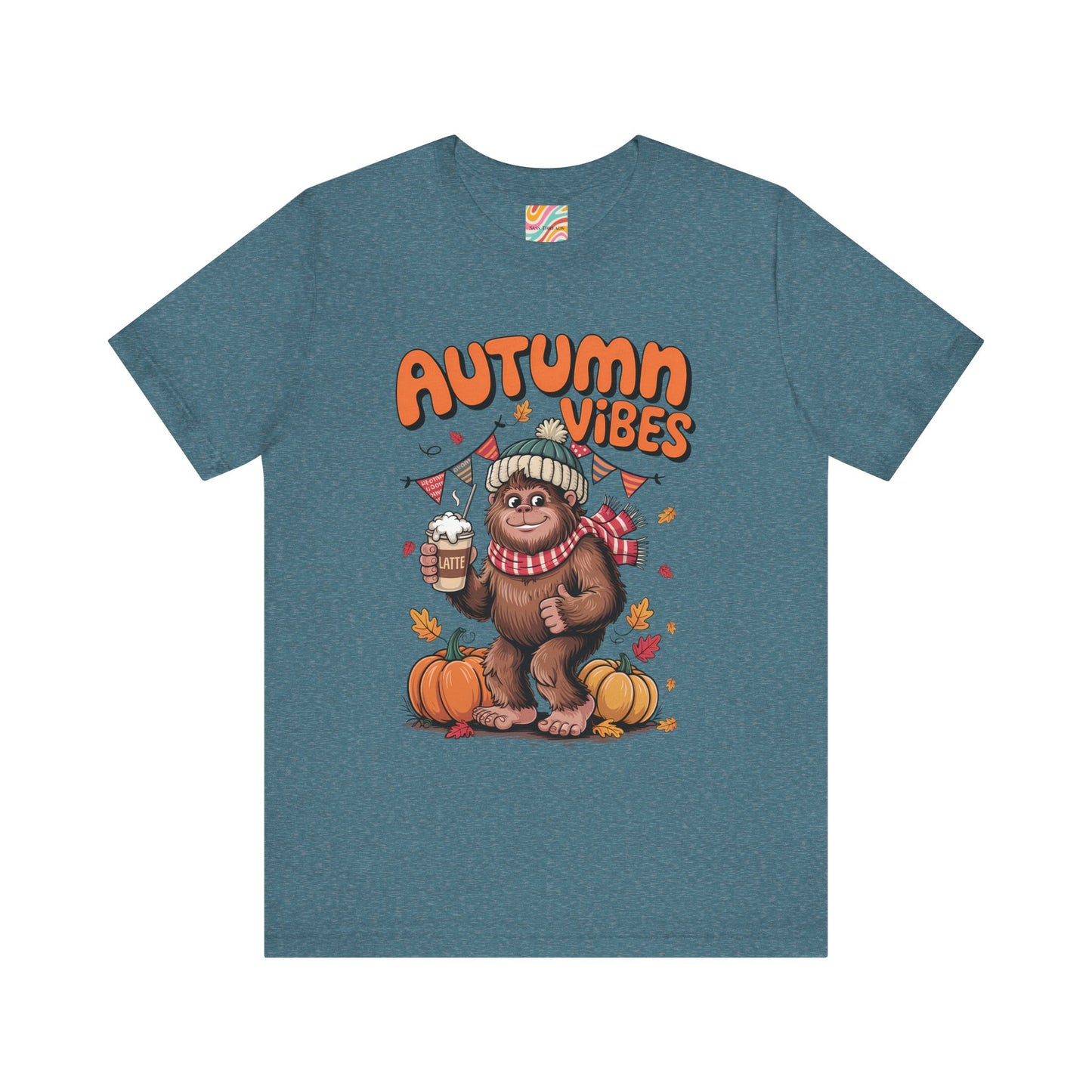 Autumn Vibes Unisex Tee, Fall Fashion T-Shirt