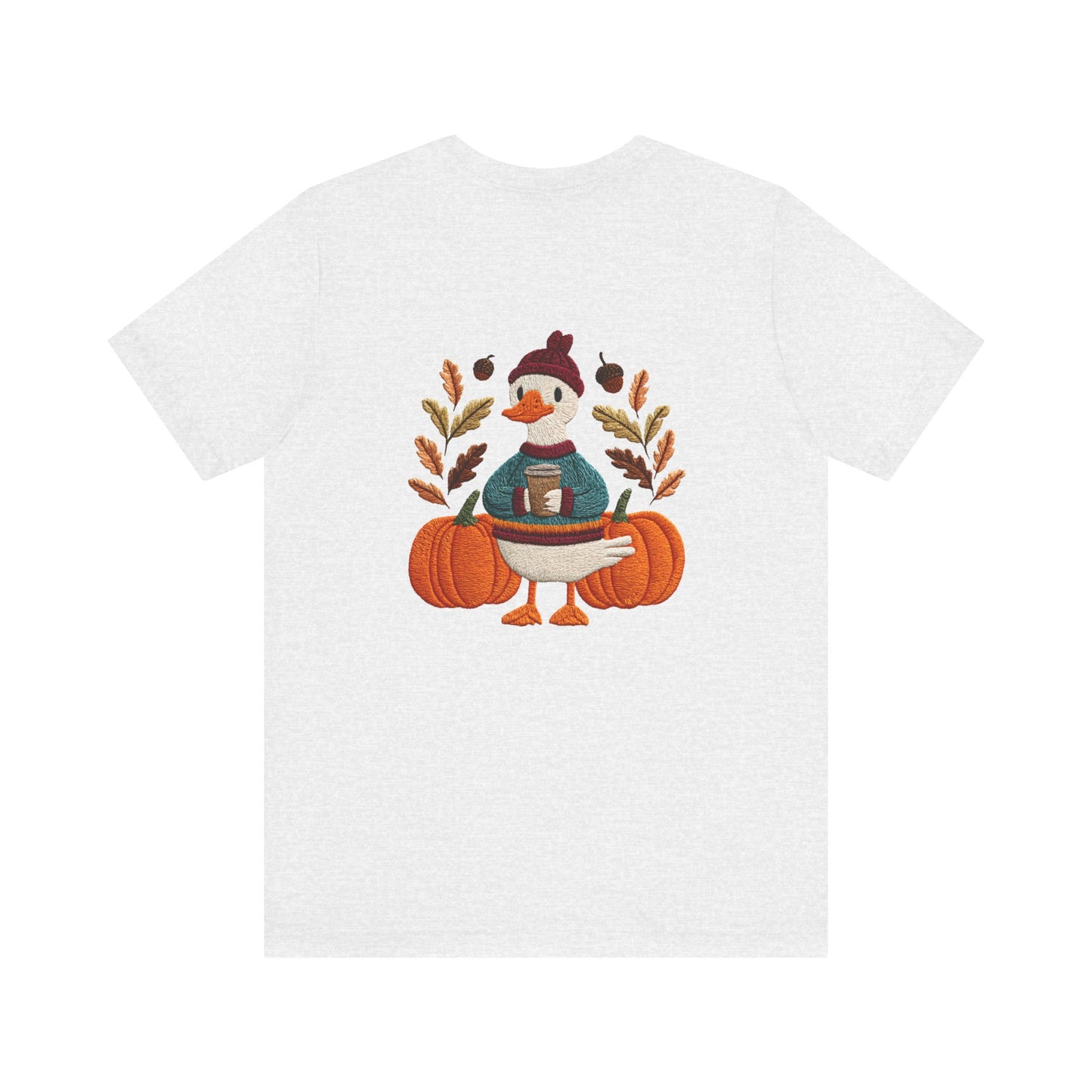 Autumn Goose Graphic Tee | Fall Sweatshirt, Cute Animal Shirt, Thanksgiving Gift, Cozy Apparel, Pumpkin Decor