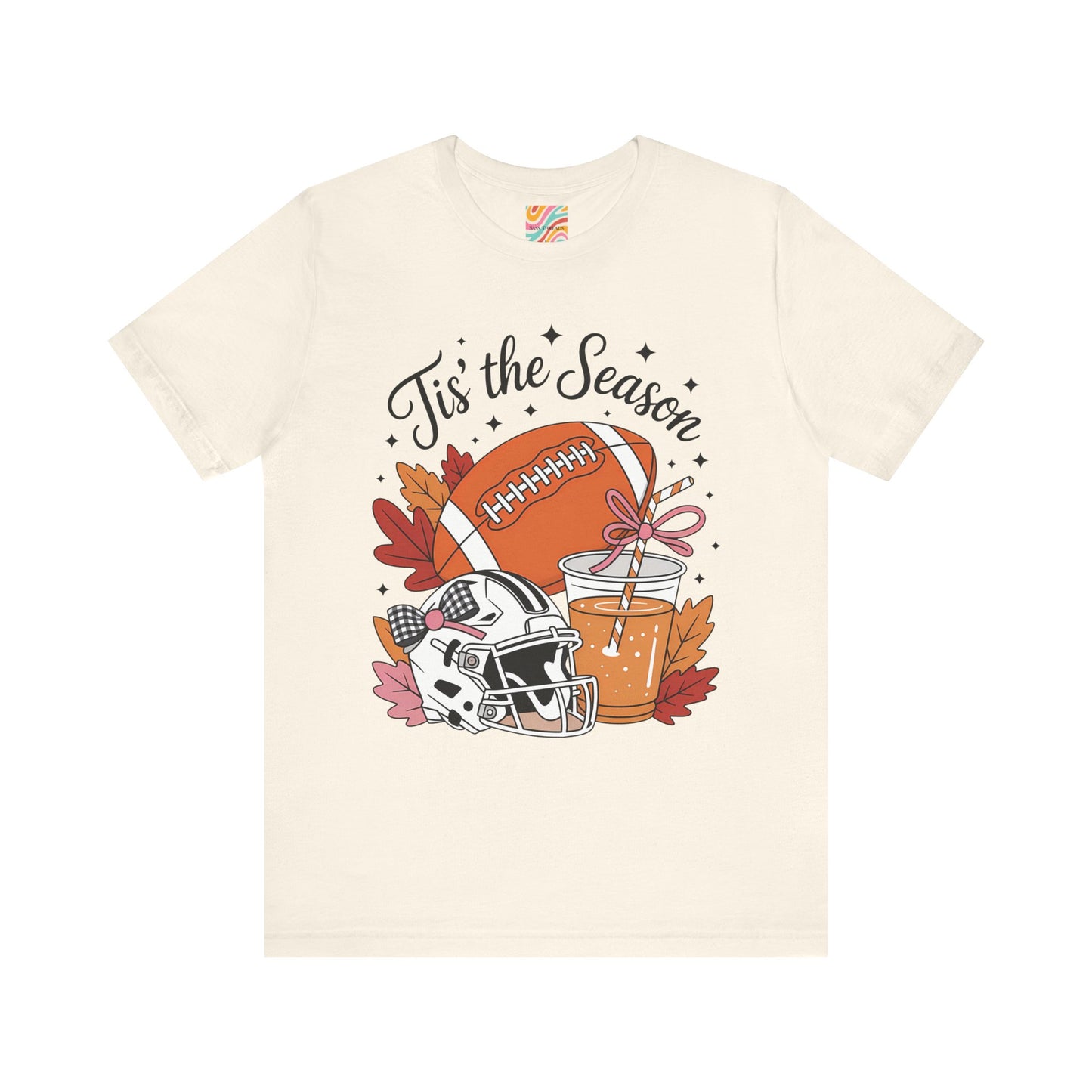 Football Season Tee, Unisex Jersey Short Sleeve Tee, Fall Shirt, Pumpkin Spice, Autumn Fashion, Game Day Apparel