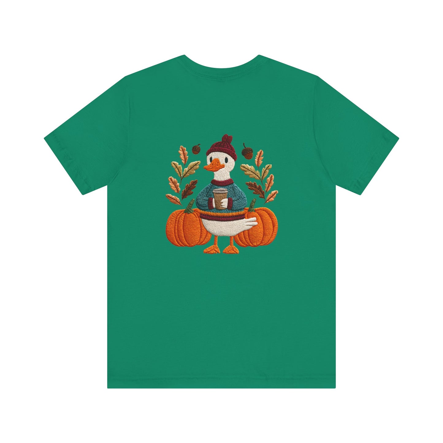 Autumn Goose Graphic Tee | Fall Sweatshirt, Cute Animal Shirt, Thanksgiving Gift, Cozy Apparel, Pumpkin Decor
