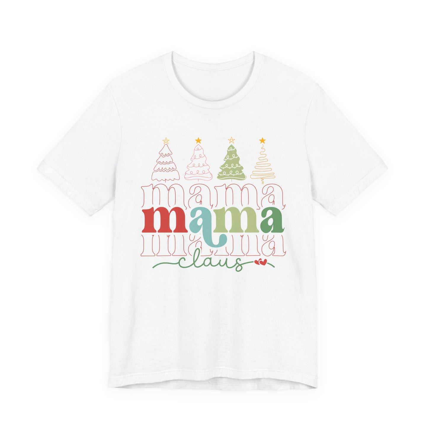 Mama Claus Christmas T-Shirt β Matching Family Holiday Tee π