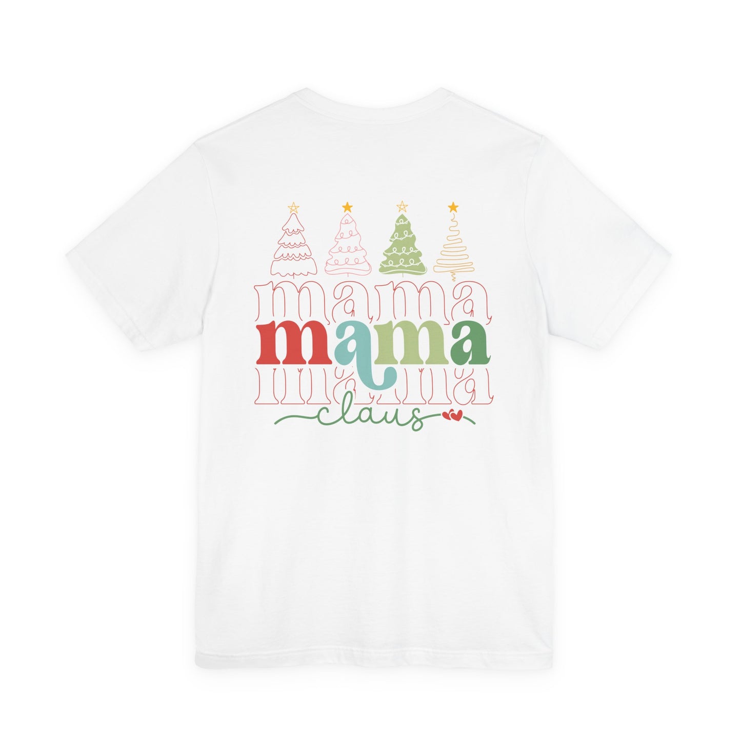 Mama Claus Christmas T-Shirt β Matching Family Holiday Tee π