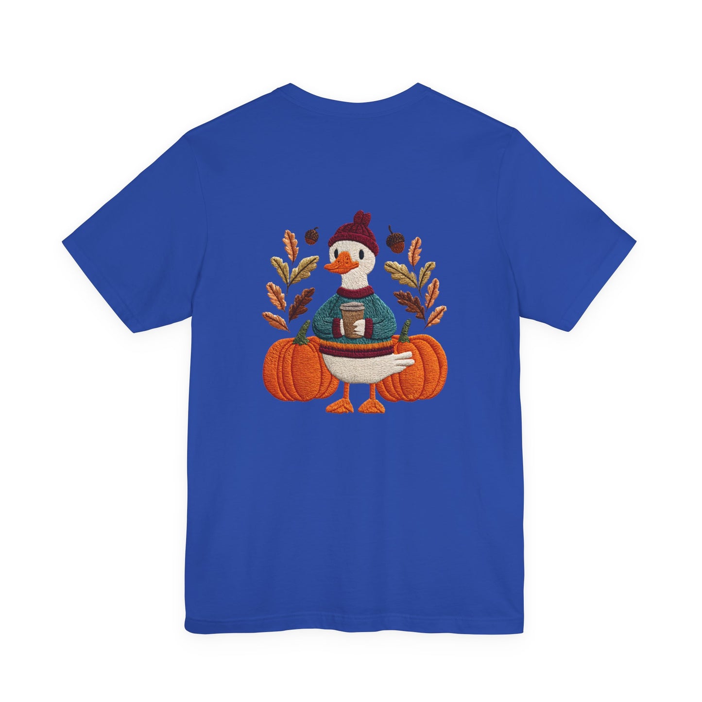 Autumn Goose Graphic Tee | Fall Sweatshirt, Cute Animal Shirt, Thanksgiving Gift, Cozy Apparel, Pumpkin Decor