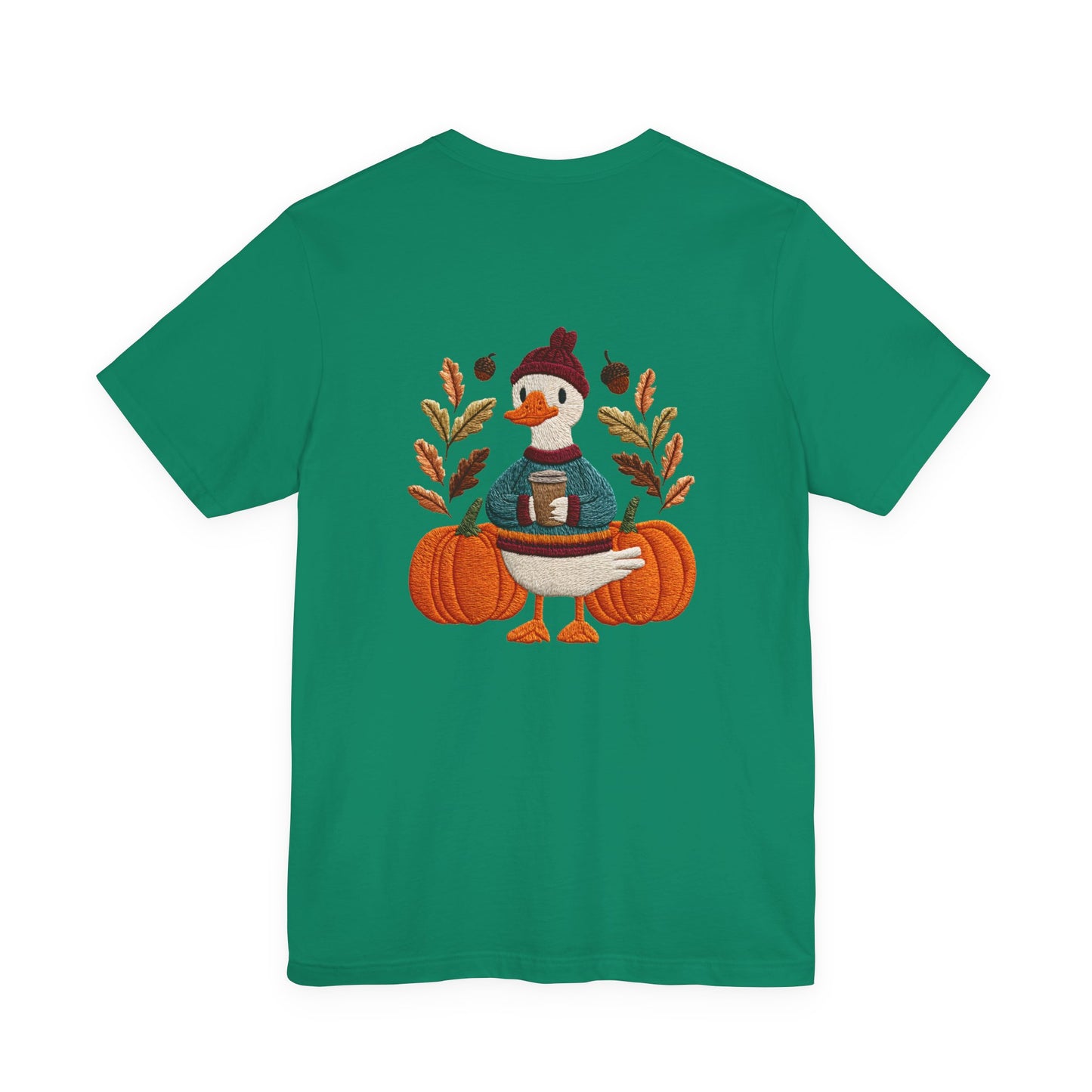 Autumn Goose Graphic Tee | Fall Sweatshirt, Cute Animal Shirt, Thanksgiving Gift, Cozy Apparel, Pumpkin Decor