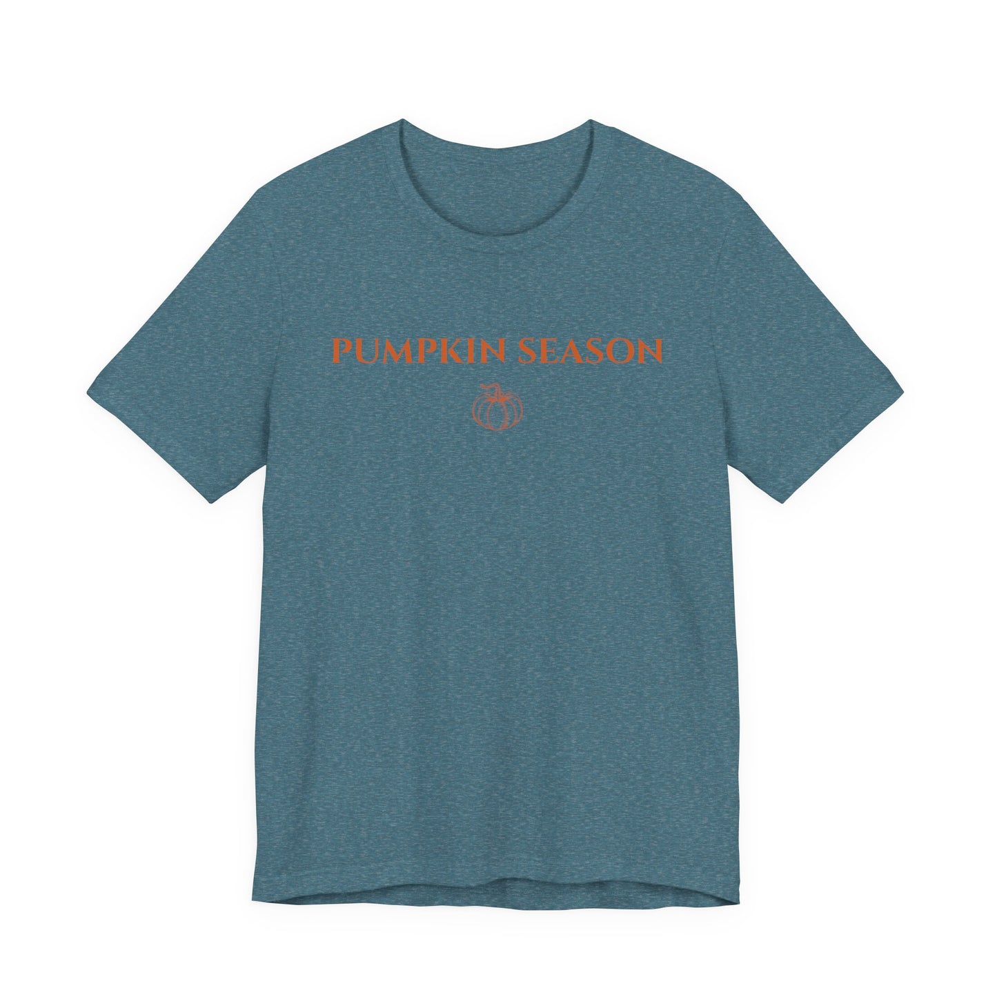 Pumpkin Season Unisex Tee - Perfect for Fall, Halloween, Cozy Comfort, Autumn Wardrobe, Casual Style