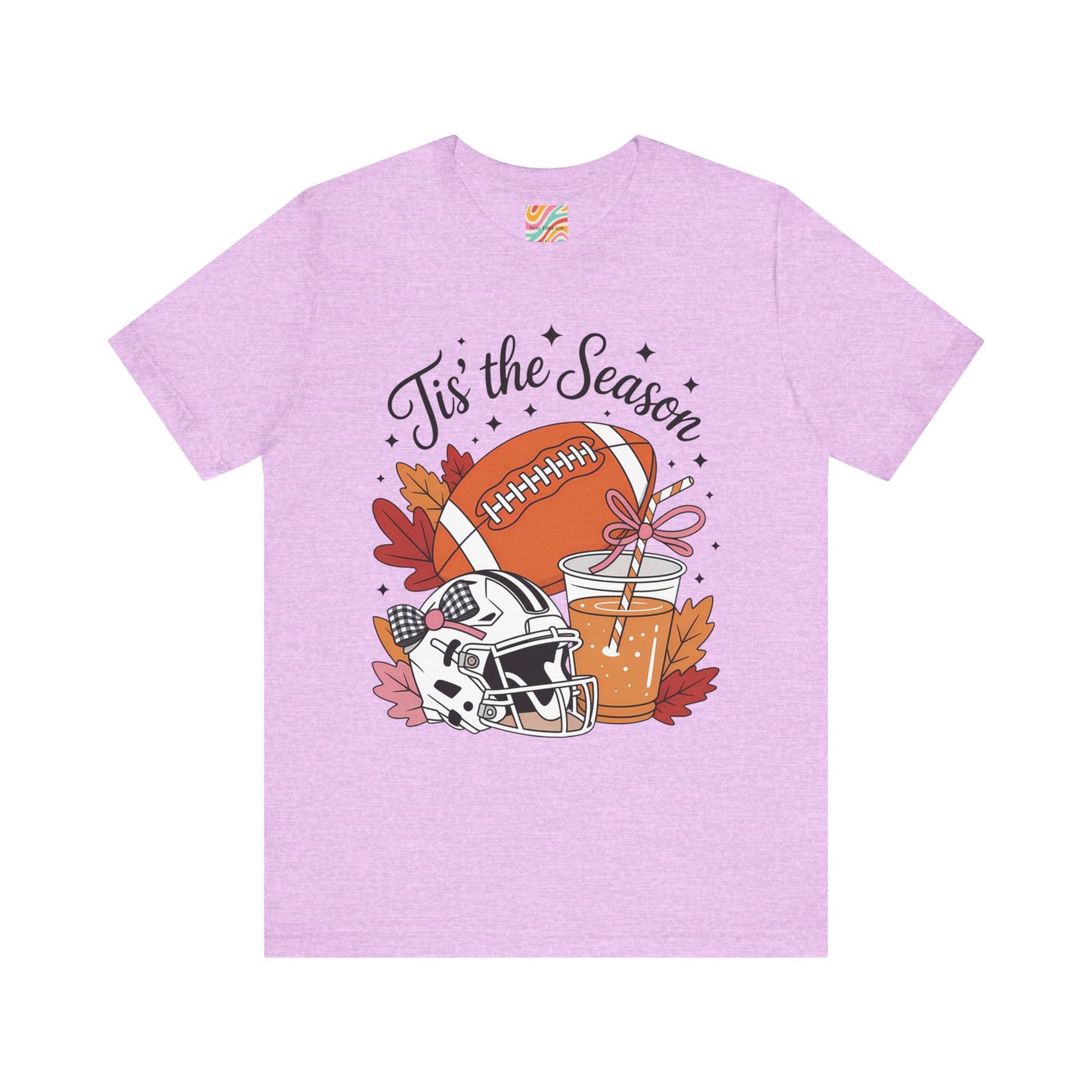 Football Season Tee, Unisex Jersey Short Sleeve Tee, Fall Shirt, Pumpkin Spice, Autumn Fashion, Game Day Apparel